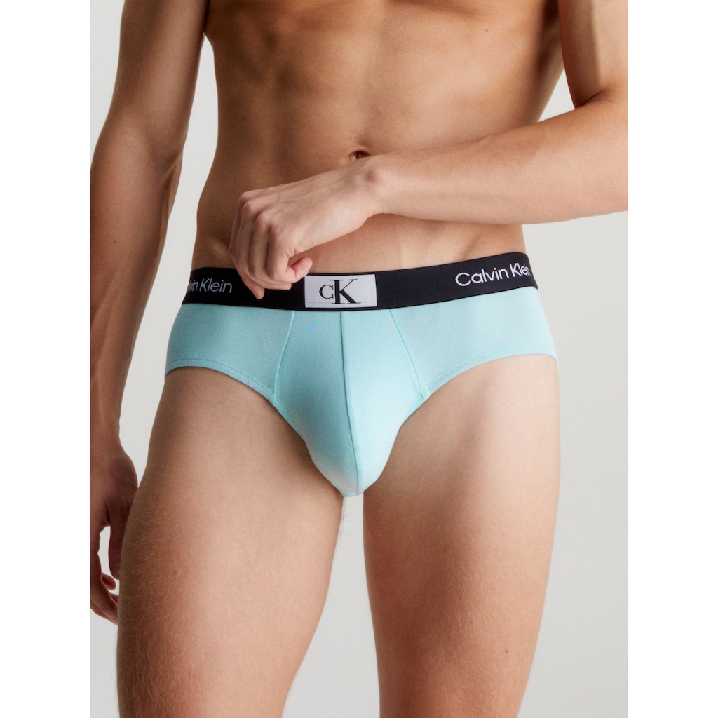 Calvin Klein Underwear Slip »HIP BRIEF 3PK«, (Packung, 3 St., 3er-Pack), mit Logo-Elastikbund