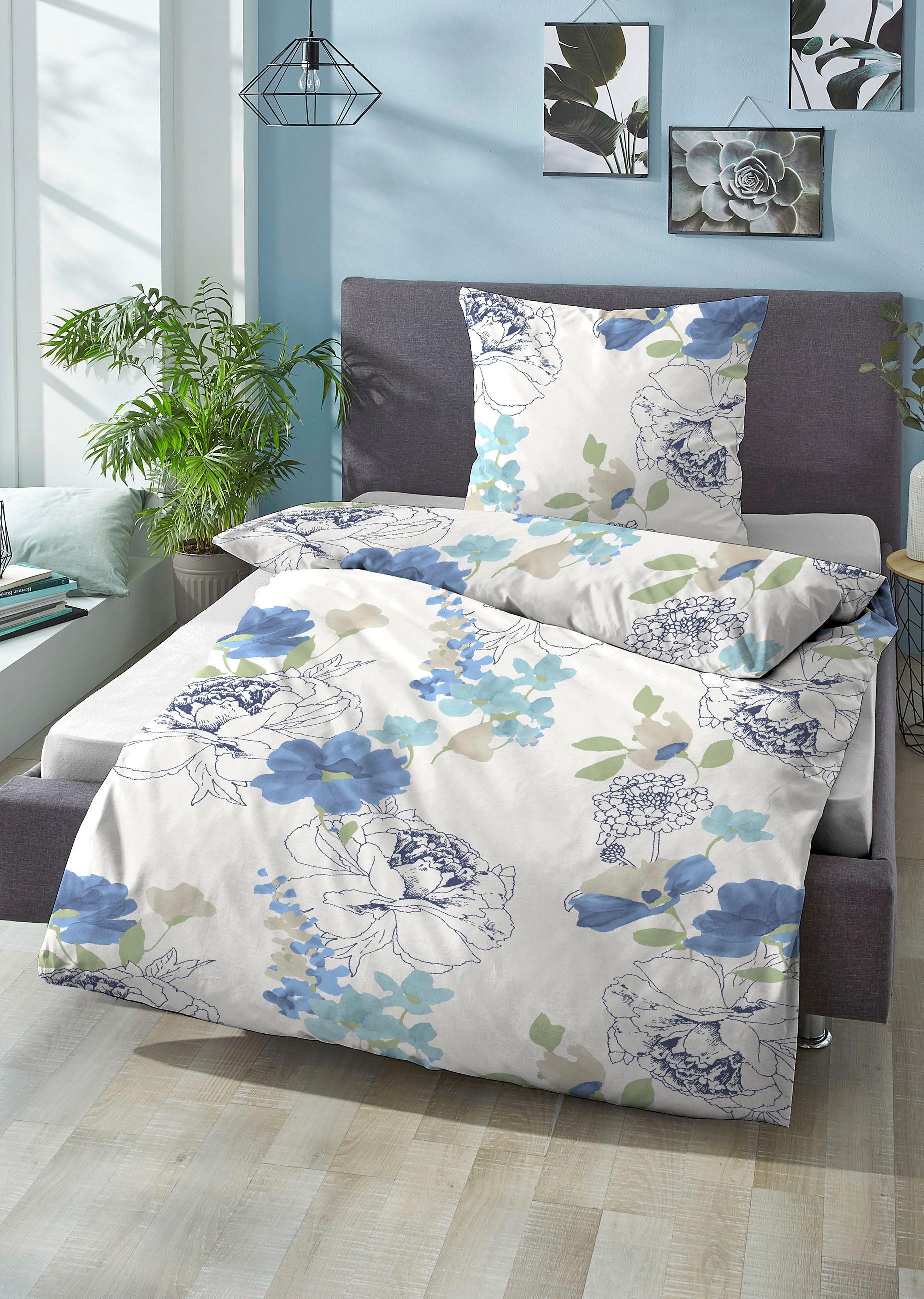 Castell - Markenbettwäsche Bettwäsche "Josua" 2 Stk. wohlig warm, temperatu günstig online kaufen