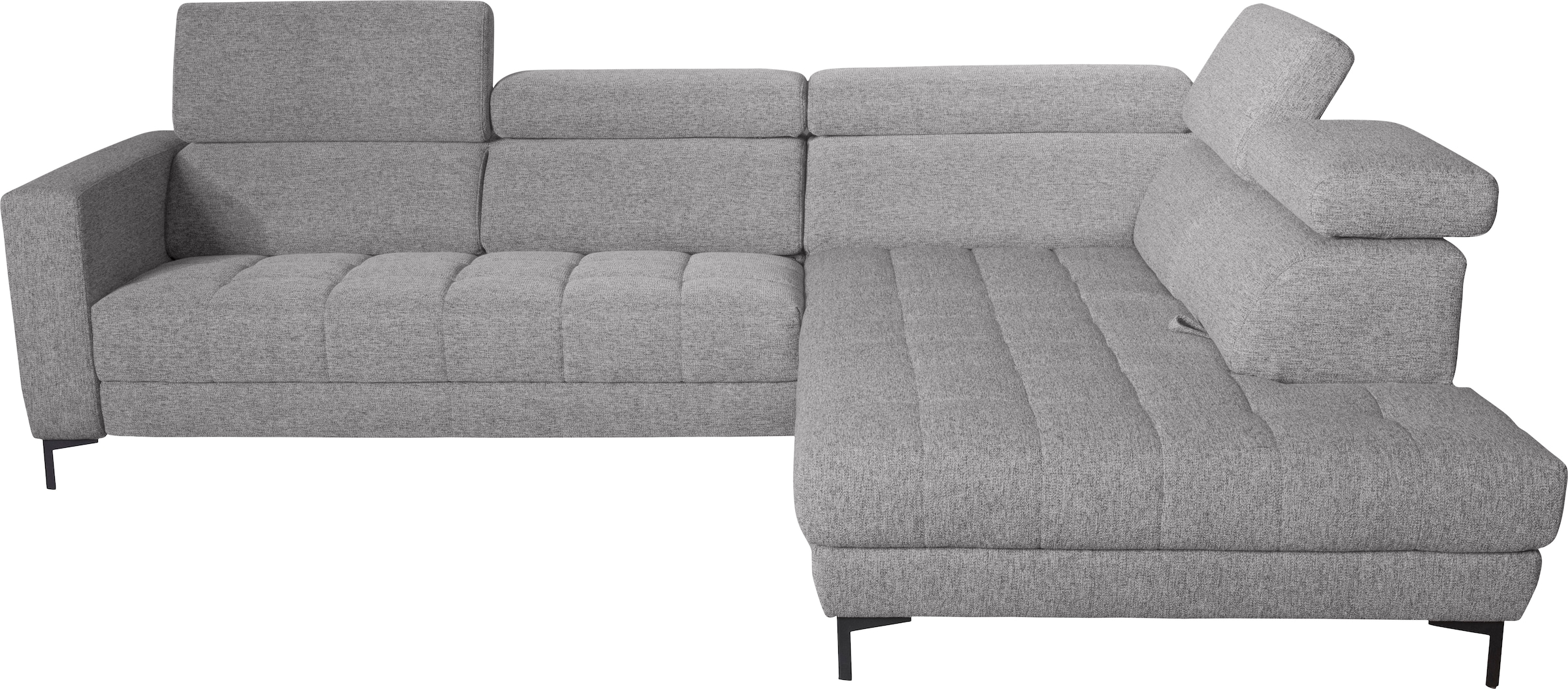 alina Ecksofa »Bahira«, Inkl. Rückenlehnen- und Sitztiefenverstellung, Breite 280 cm