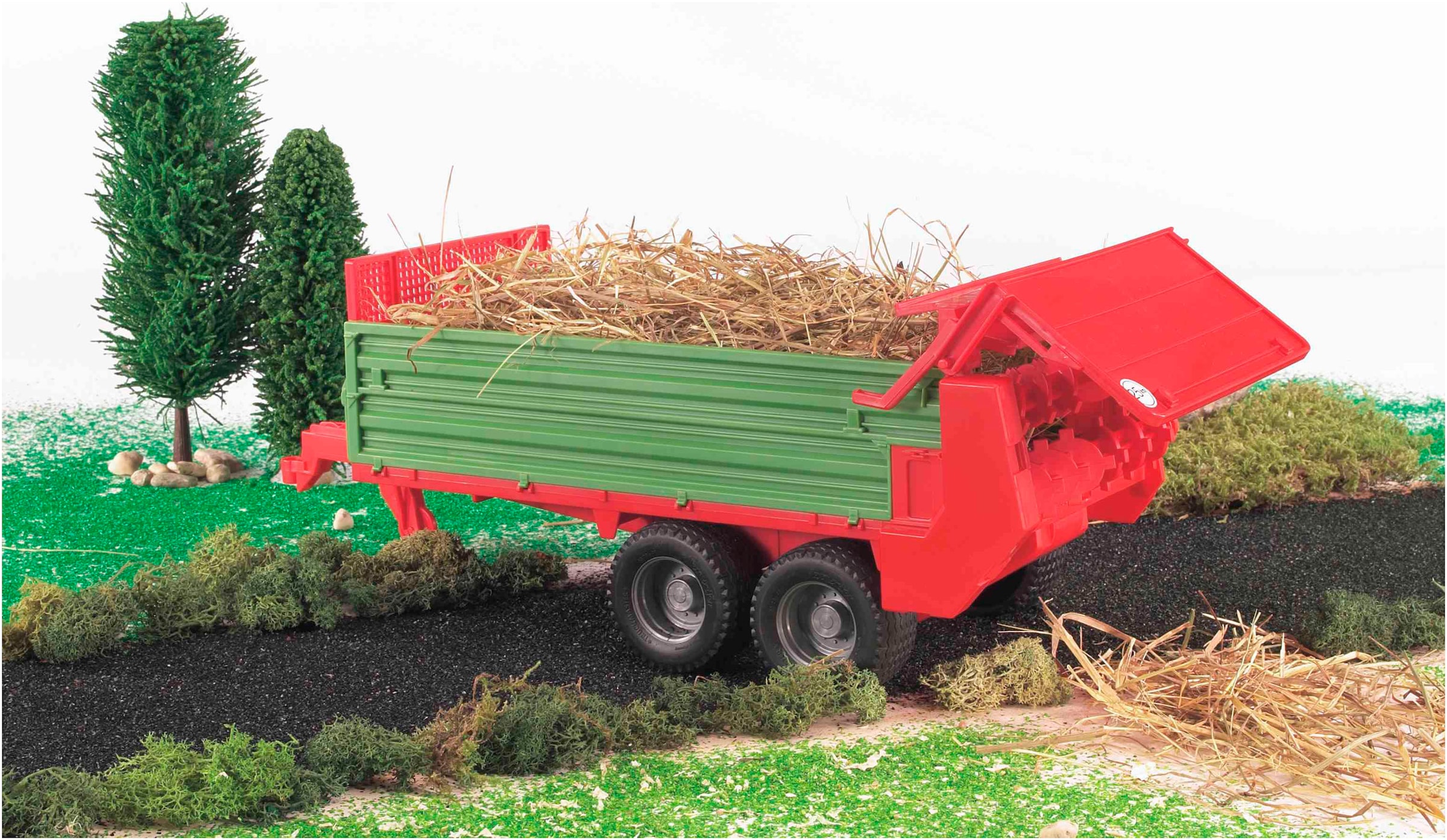 Bruder® Spielfahrzeug-Anhänger »Stalldungstreuer (02209)« Made in Europe