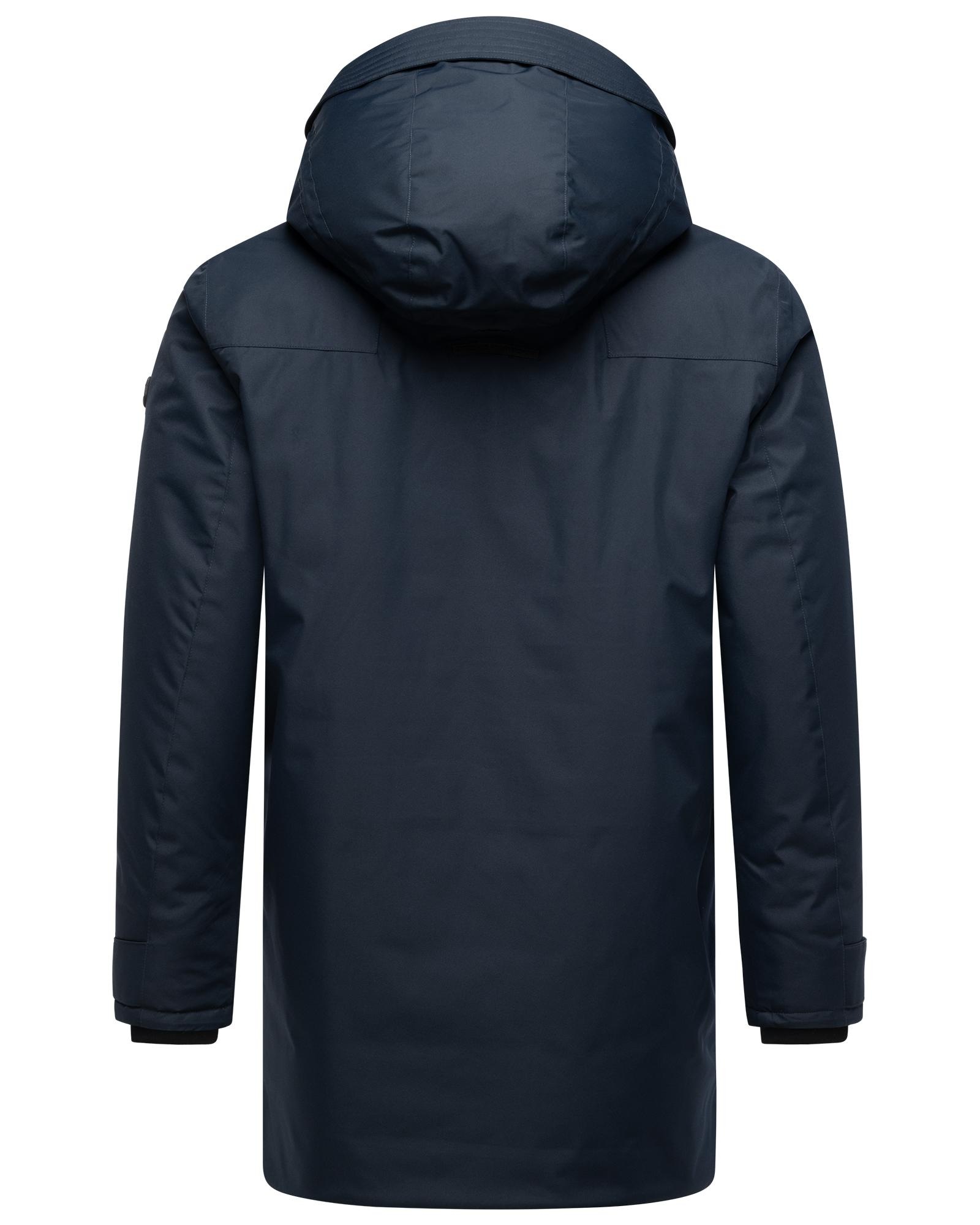 Stone Harbour Wintermantel »Netaan XX«, Herren Kurzmantel mit kuscheliger Kapuze