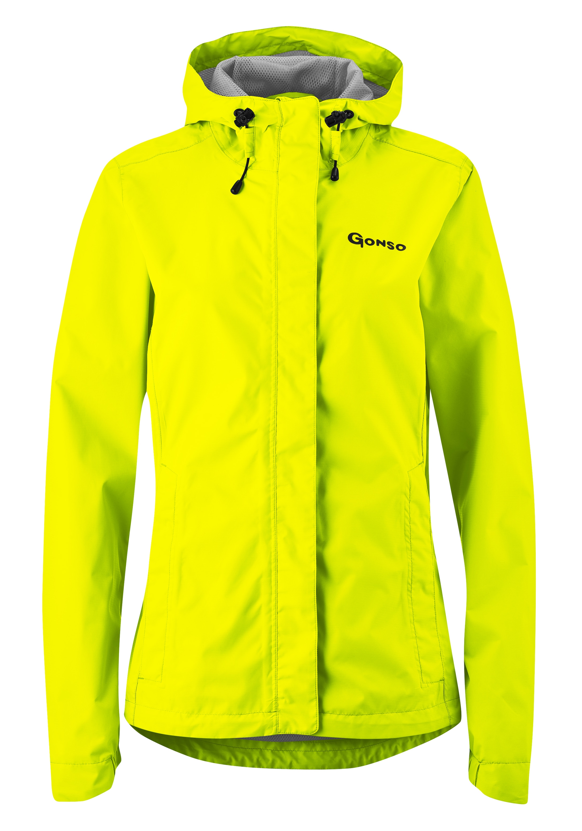 Gonso "Sura Light" Damen Regenjacke wind- und wasserdicht, Radjacke mit Kap günstig online kaufen