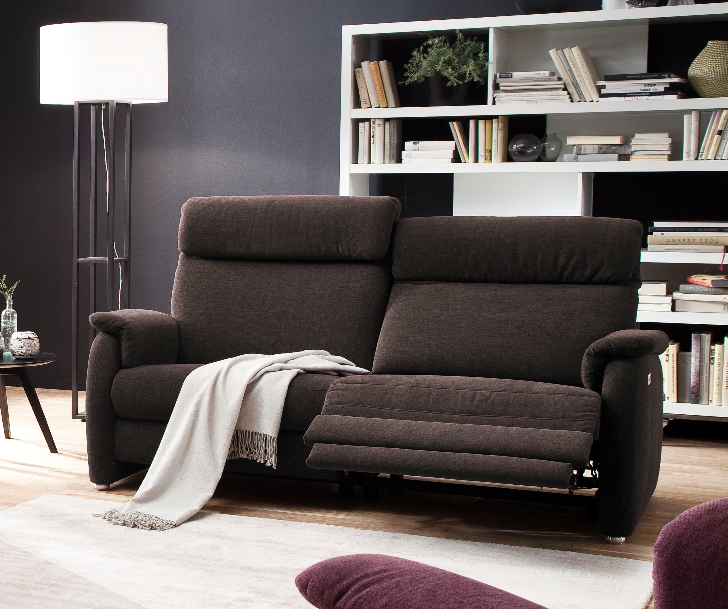 Home affaire 2-Sitzer "Turin" mit motorischer Relaxfunktion, auch in Leder günstig online kaufen