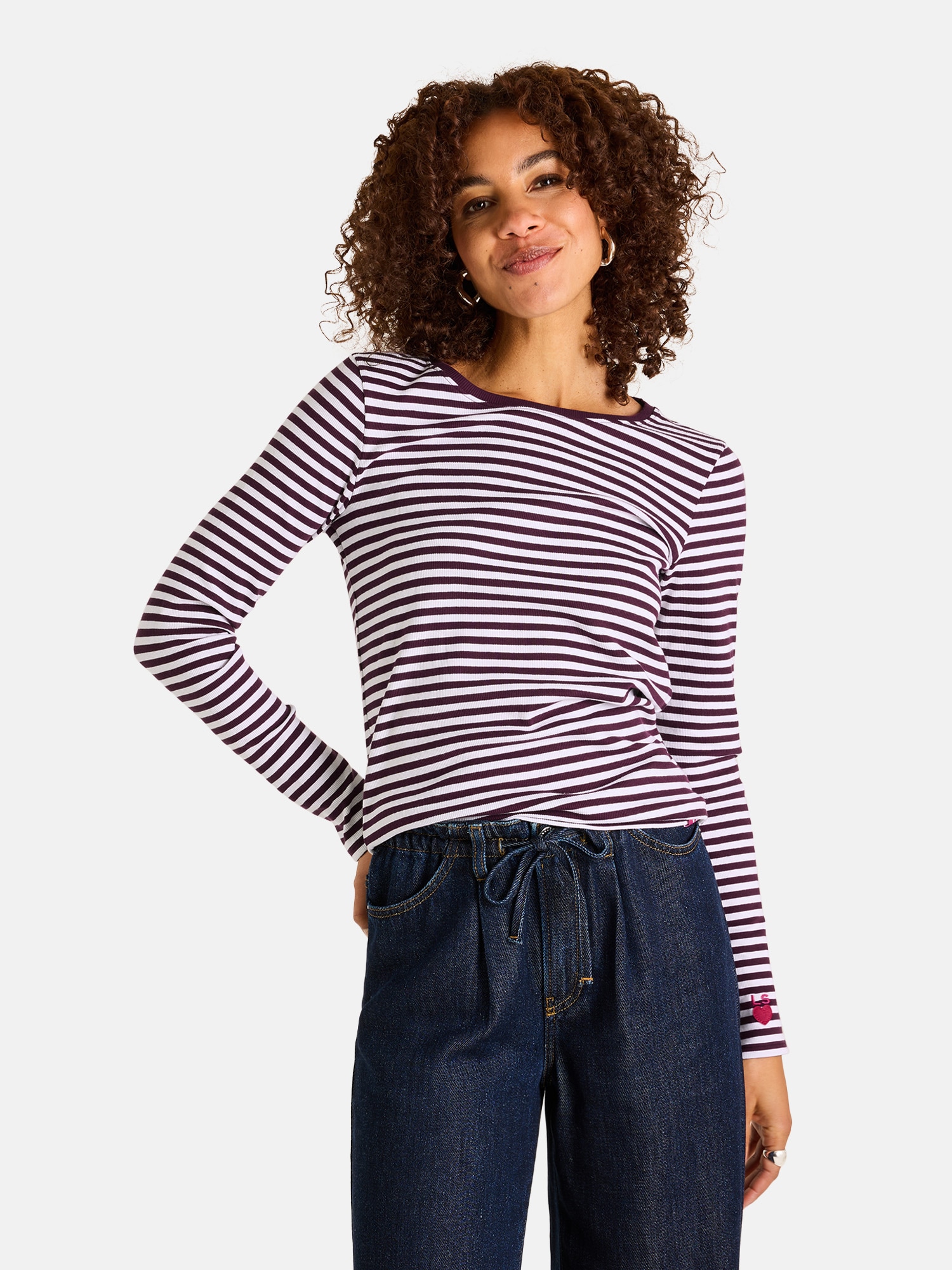 Lieblingsstück Langarmshirt "Nashi" mit Streifen