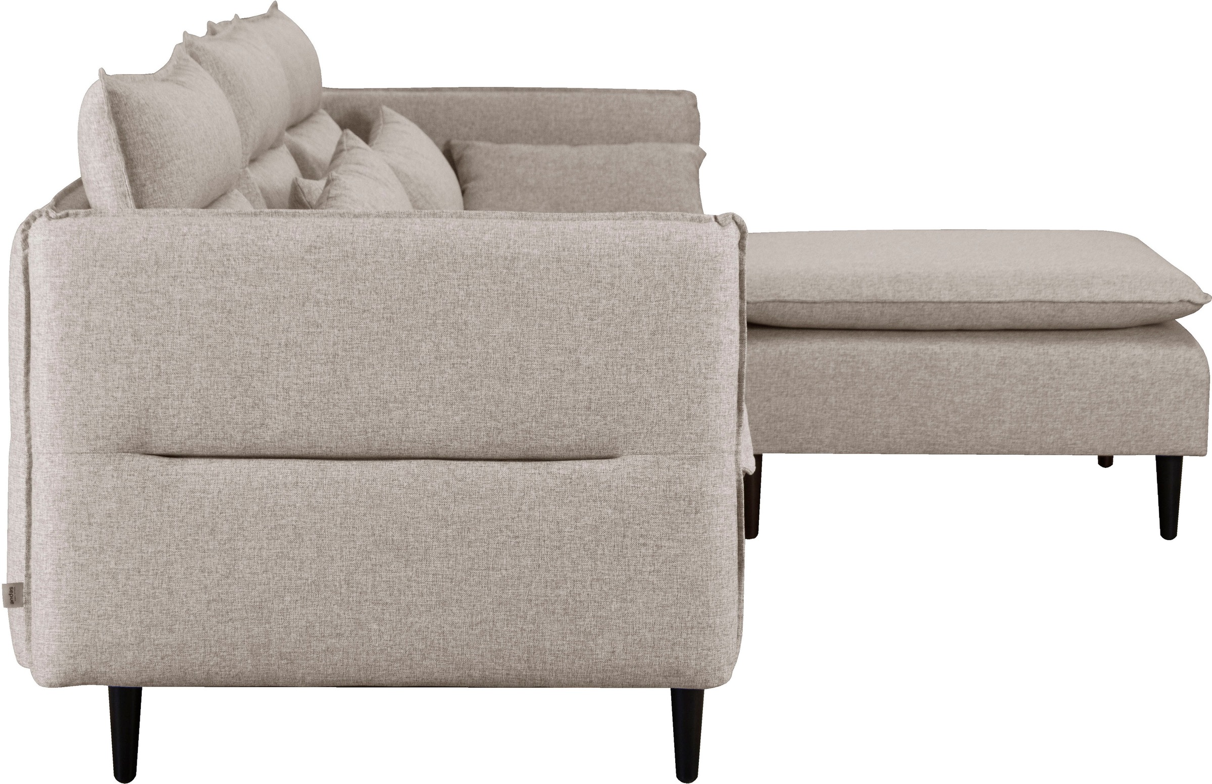 andas Ecksofa »ALVIK L-Form«, zusammengesetzt aus Modulen, erweiterbar mit Modulen der Serie