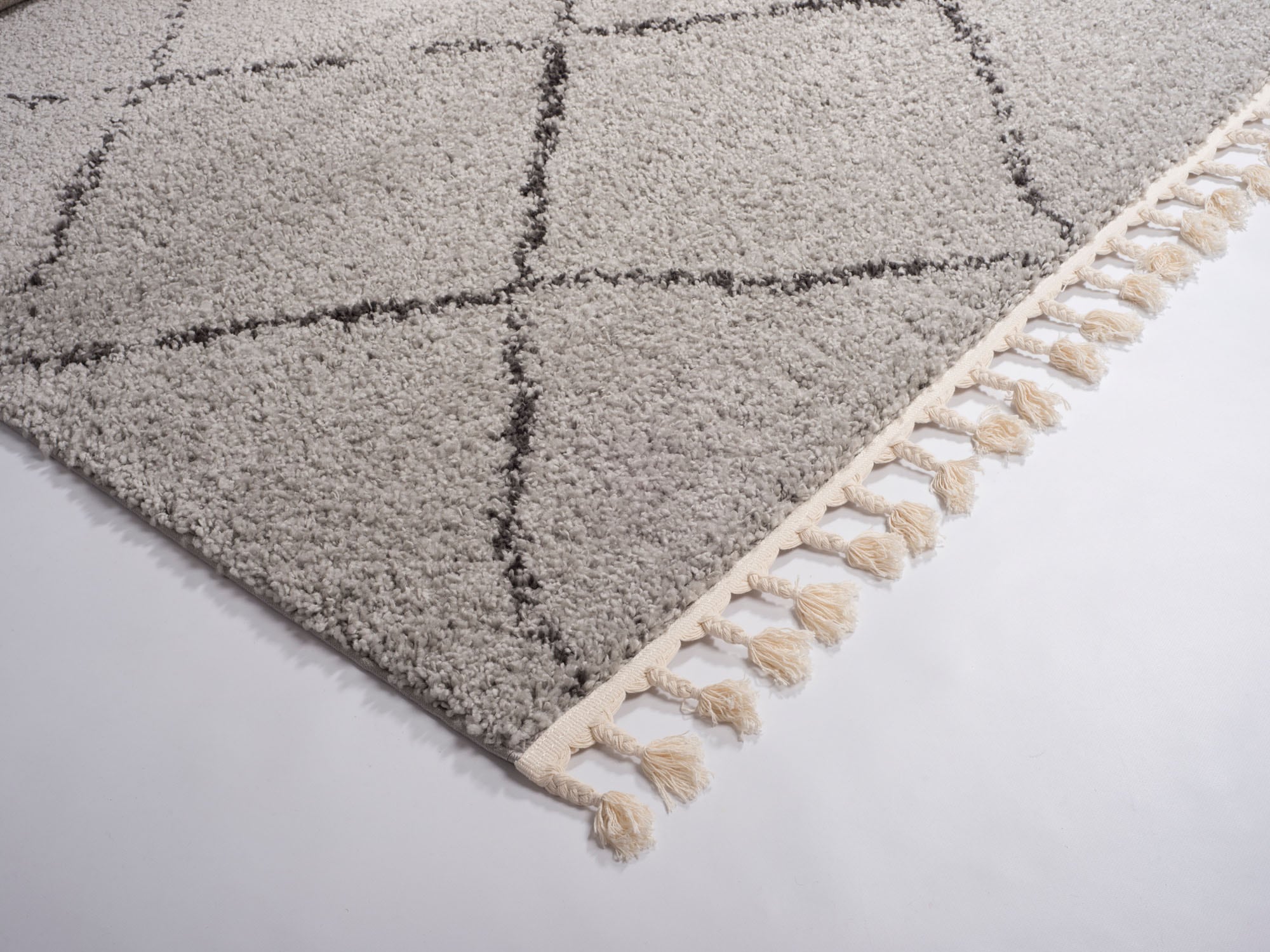 GALLERY M branded by Musterring Hochflor-Teppich »Donna«, rechteckig, 30 mm Höhe, Wohnzimmer