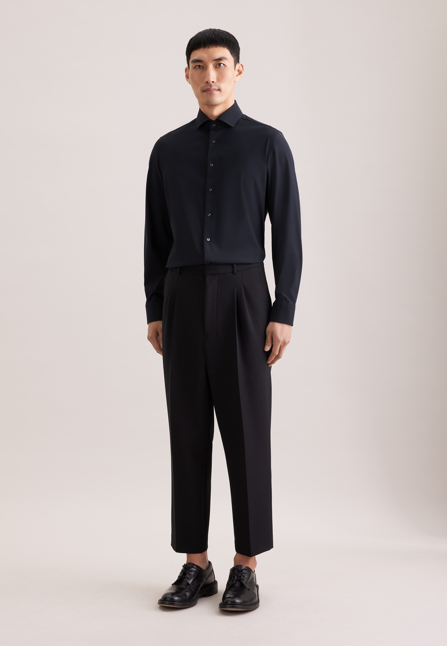 seidensticker Businesshemd »Schwarze Rose« Slim 1/1 Kentkragen Uni