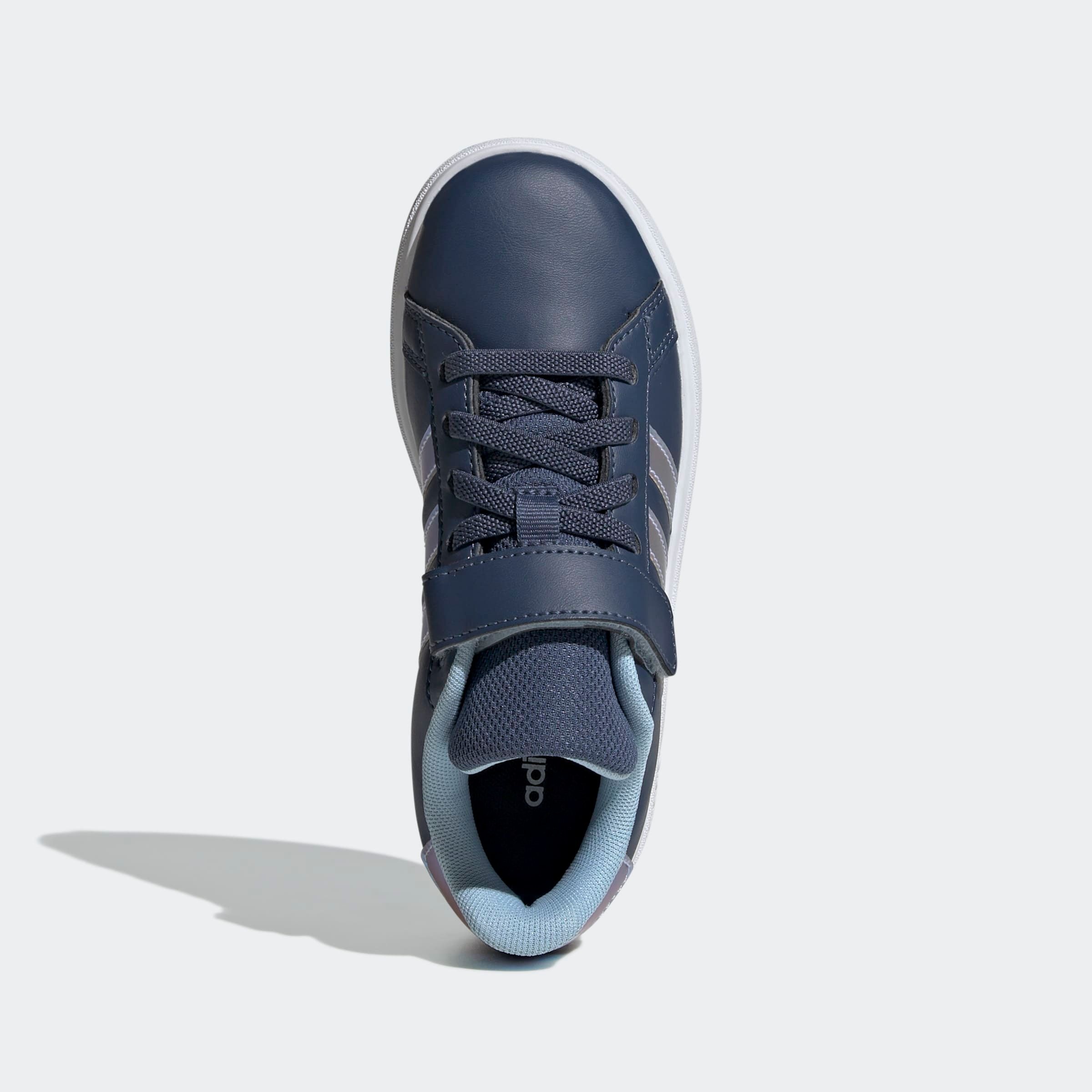 adidas Sportswear Klettschuh »GRAND COURT 2.0 KIDS«, Design auf den Spuren des adidas Superstar