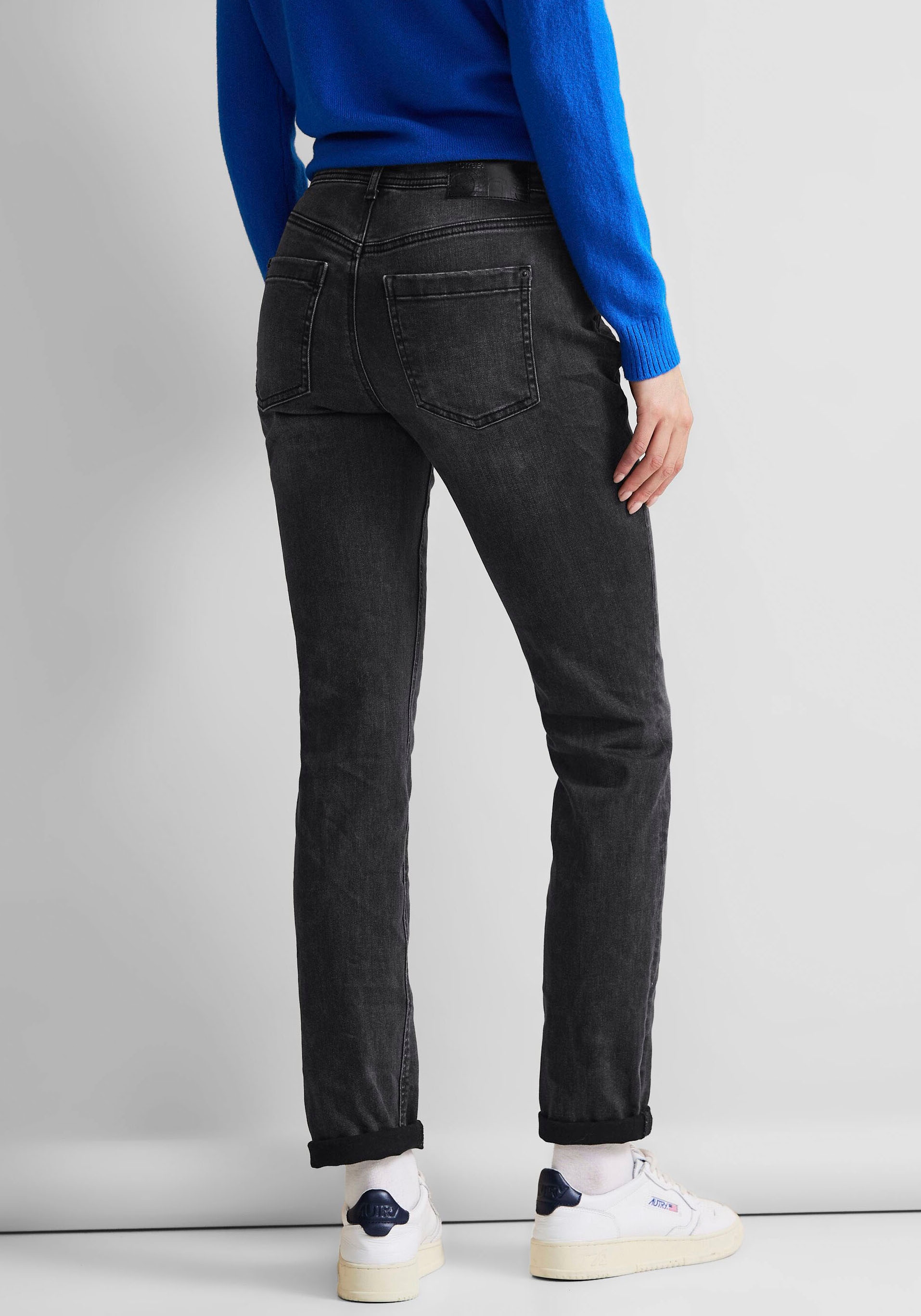 STREET ONE Slim-fit-Jeans im Fünf-Pocket-Stil günstig online kaufen