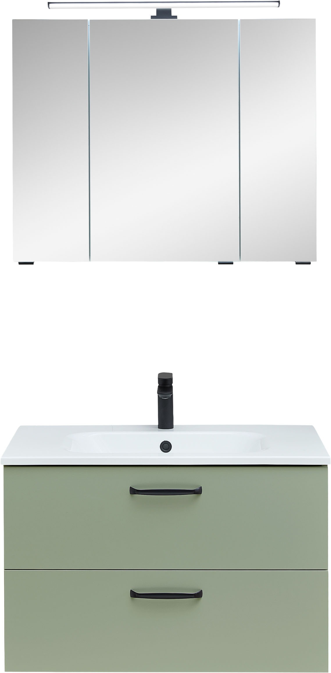 Saphir Badmöbel-Set "Quickset 500, Waschtischunterschrank mit Waschtisch un günstig online kaufen