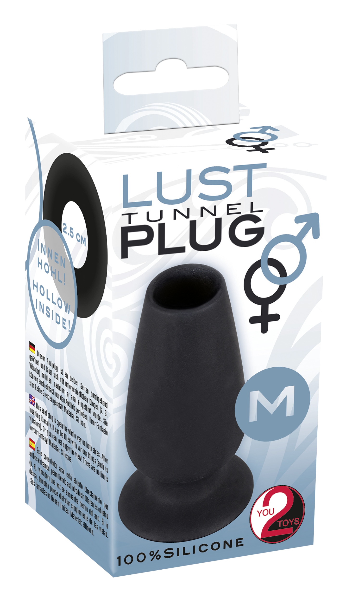You2Toys Anal-Stimulator »Analplug Lust Tunnel M« ()