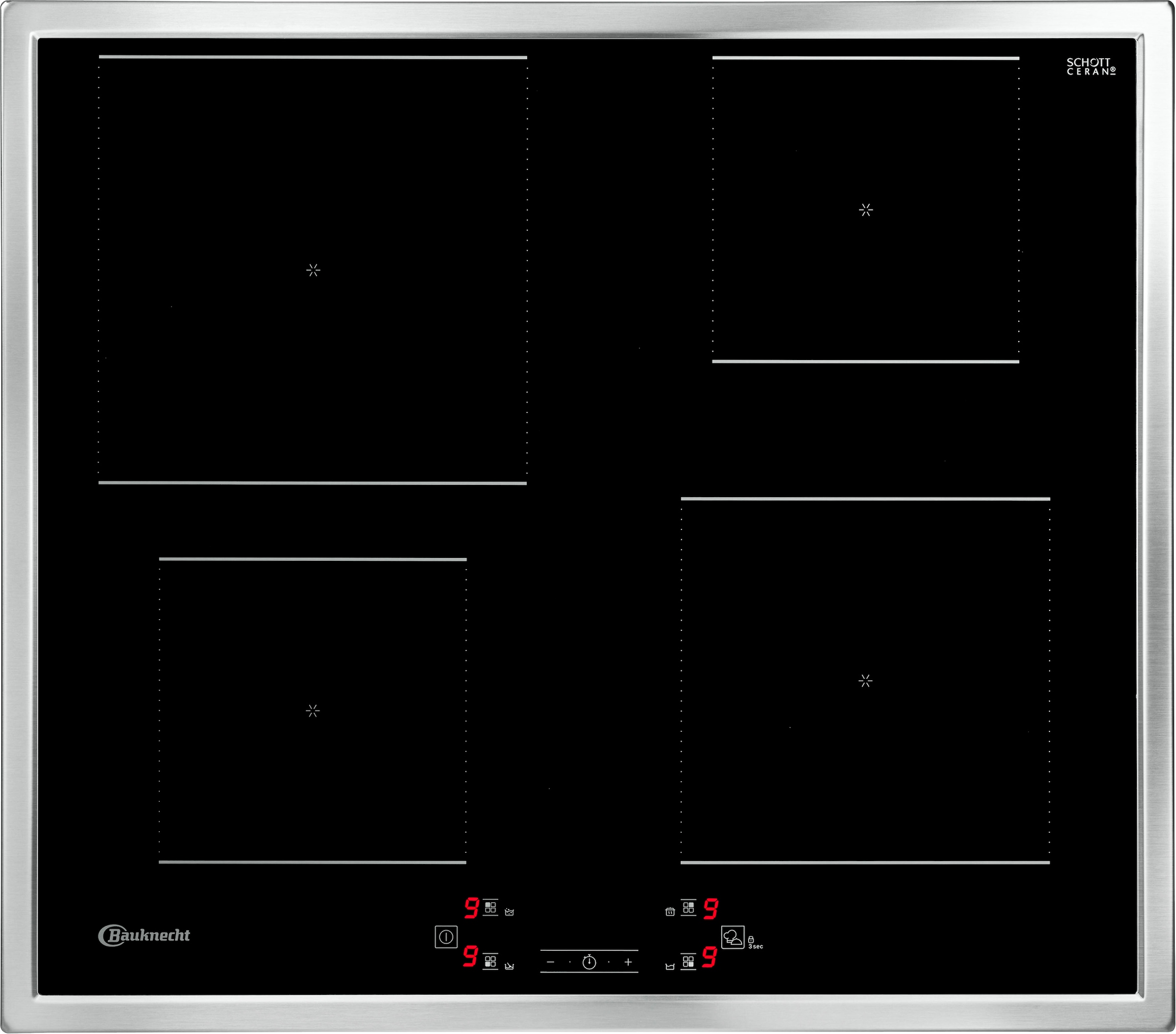 BAUKNECHT Induktions-Kochfeld "BQ 2760S FT" Induktionskochfeld mit Timer, B günstig online kaufen