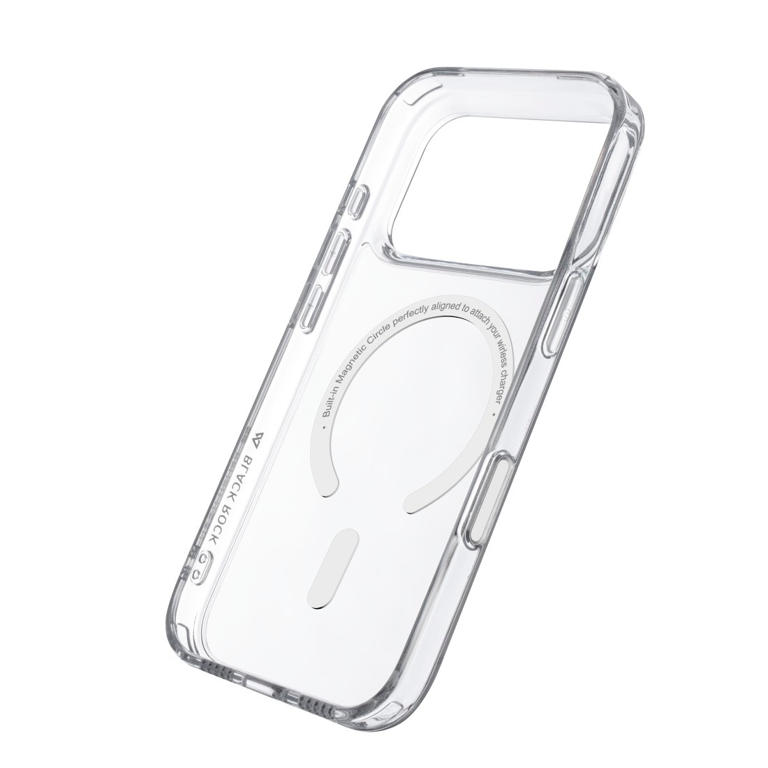 BLACKROCK Smartphone-Hülle »Magnetische Handyhülle transparent für Apple iPhone 17 Pro und 18 Pro« Smartphones MagSafe-kompatibel, 2H-Kratzhärte, Anti-Vergilbung, Stoßschutz
