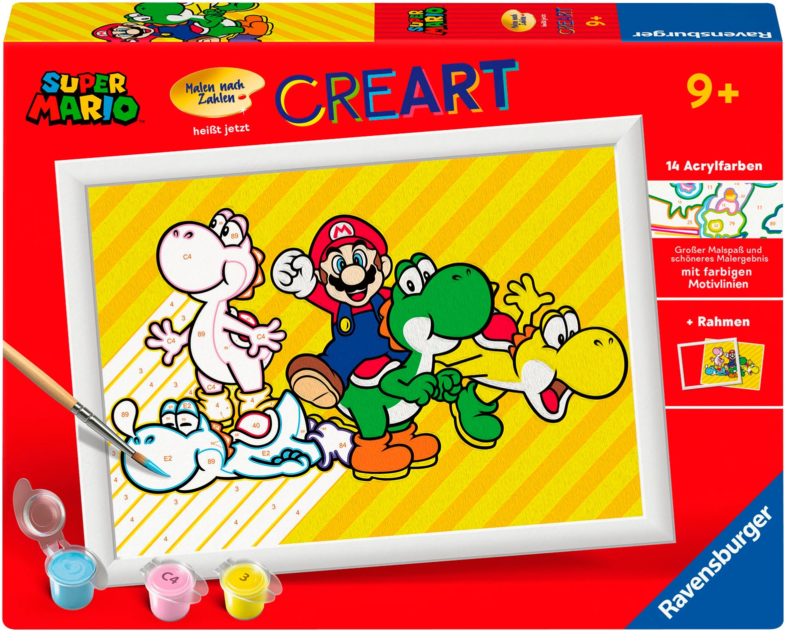 Malen nach Zahlen »CreArt, Super Mario«, Made in Europe