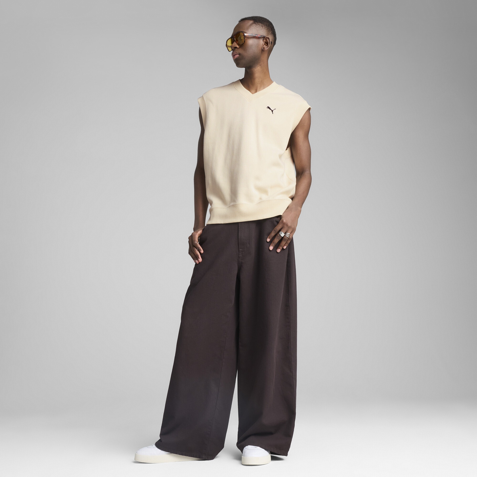 PUMA Sweatshirt »WARDROBE ESS Relaxed Weste Herren«