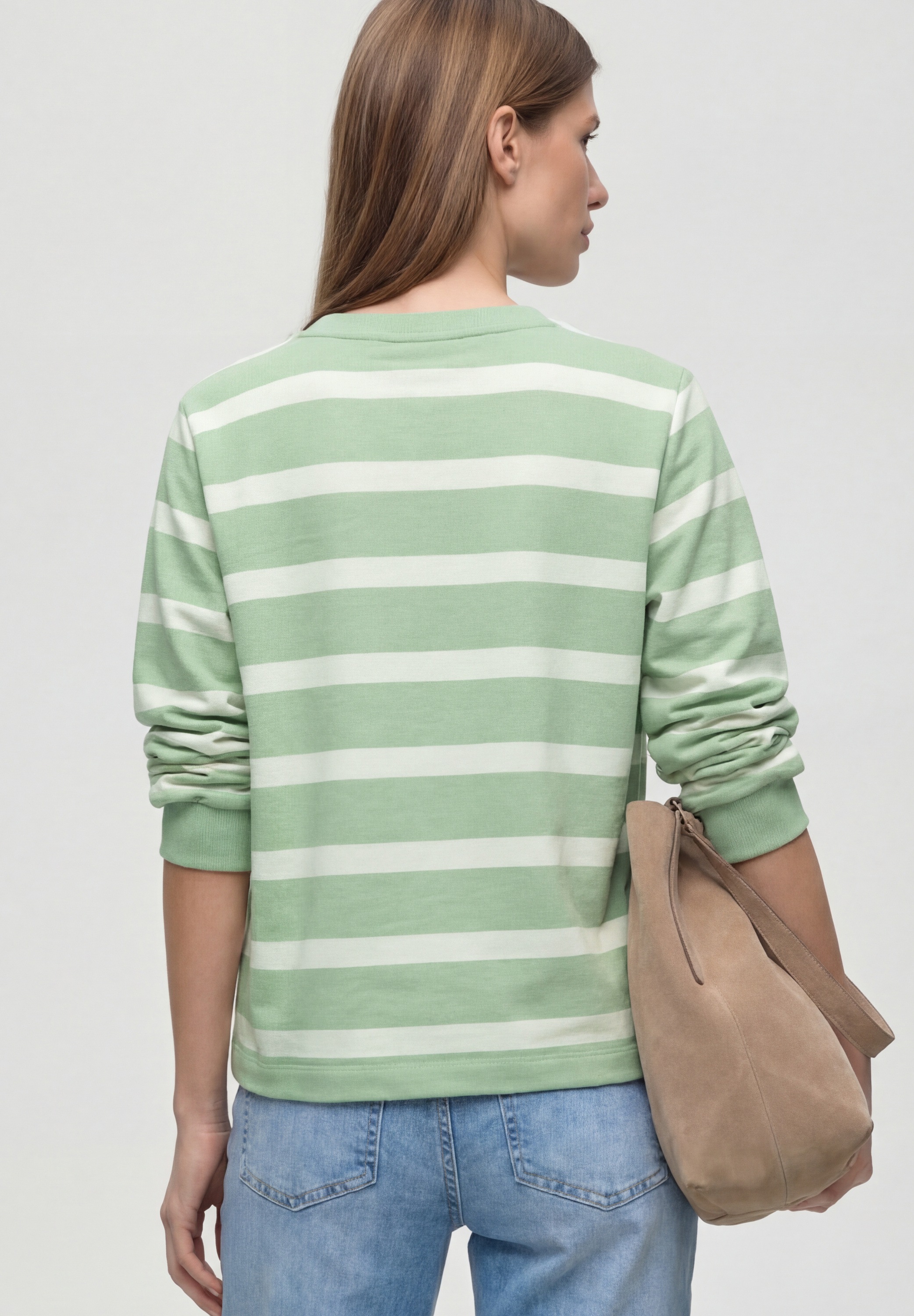 STREET ONE Sweatshirt , im Streifen-Design
