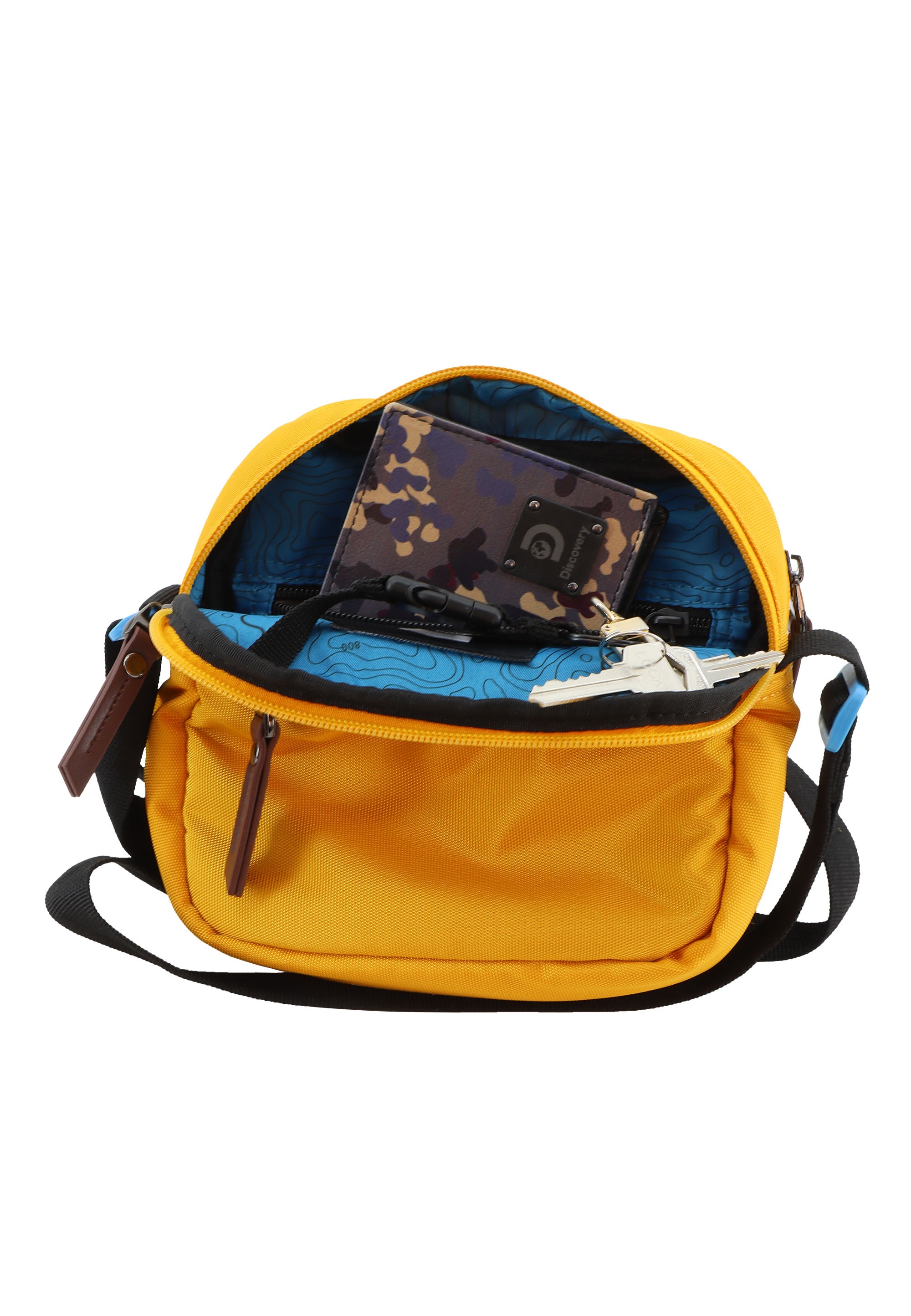 Discovery Schultertasche »Icon«, Hergestellt aus dem rPet Polyester-Material