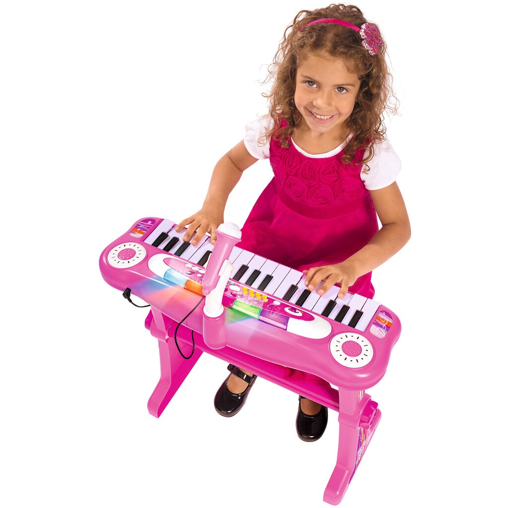 SIMBA Spielzeug-Musikinstrument »My Music World Keyboard, pink«