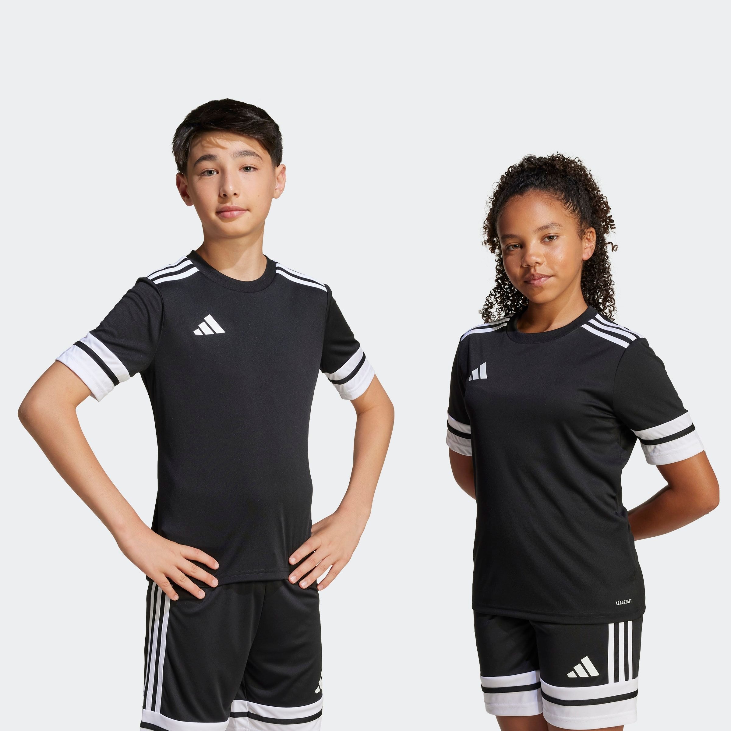 adidas Performance 1100000002199 "SQUADRA 25 KIDS TRIKOT" für Kinder, mit AEROREADY-Technologie, aus Polyester, Kurzarmdesign