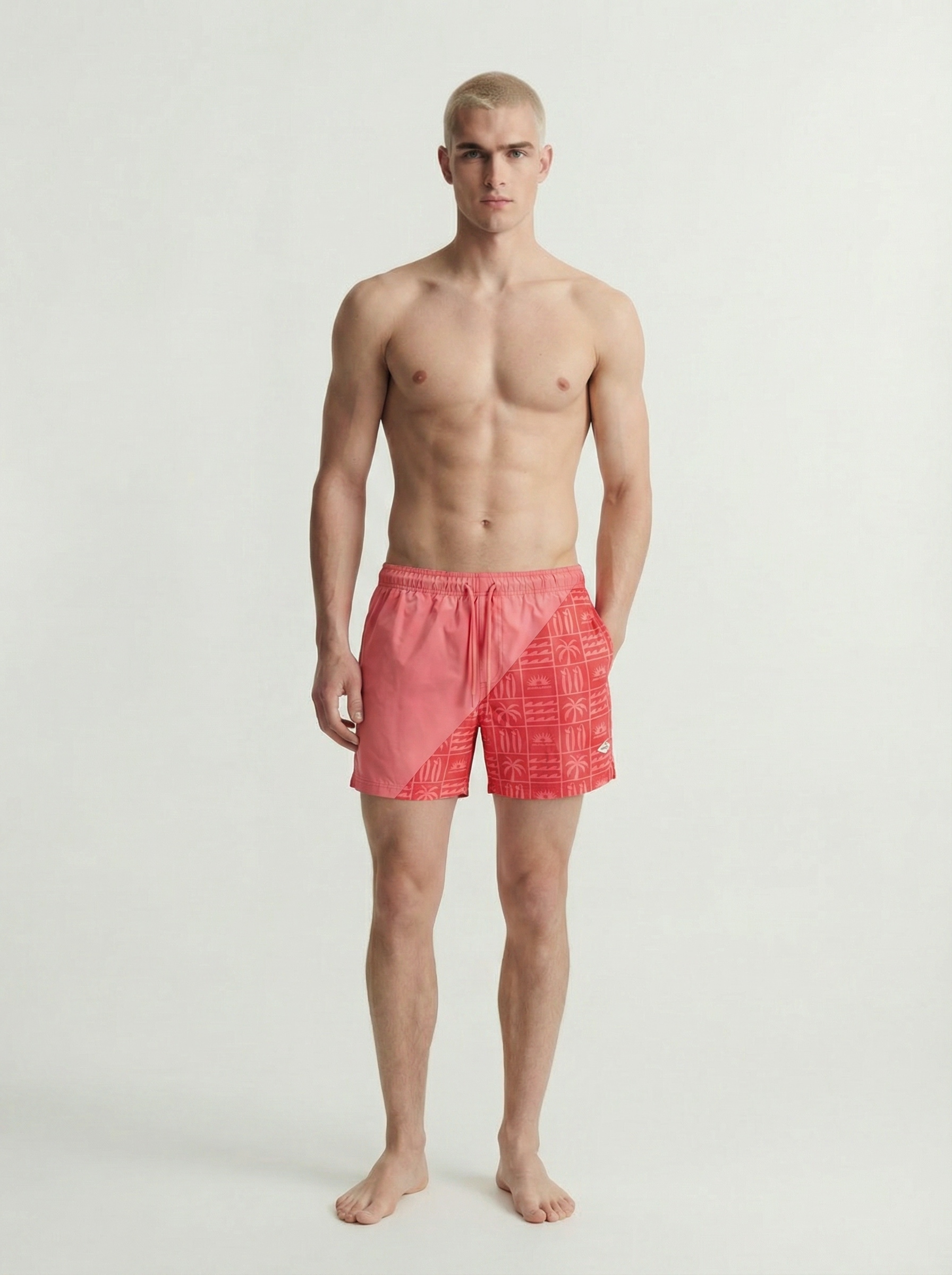 Jack & Jones Badeshorts »JPSTMAUI SPLASH MAGIC SWIM SHORTS«
