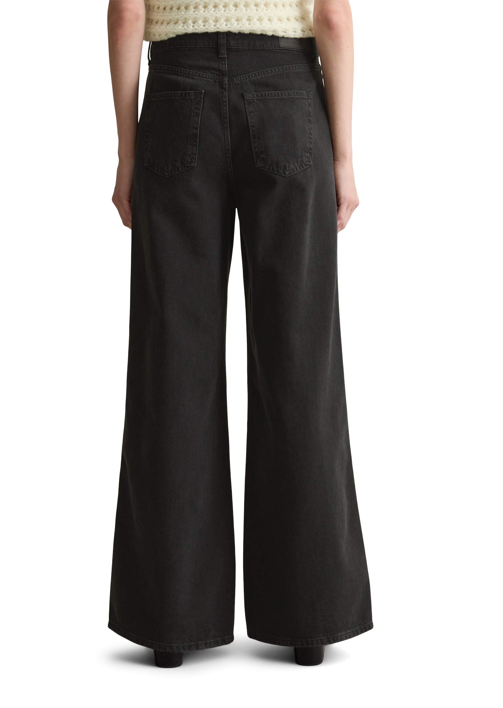 Marc O'Polo DENIM Weite Jeans »aus softem Organic-Cotton-Lyocell-Modal-Mix«