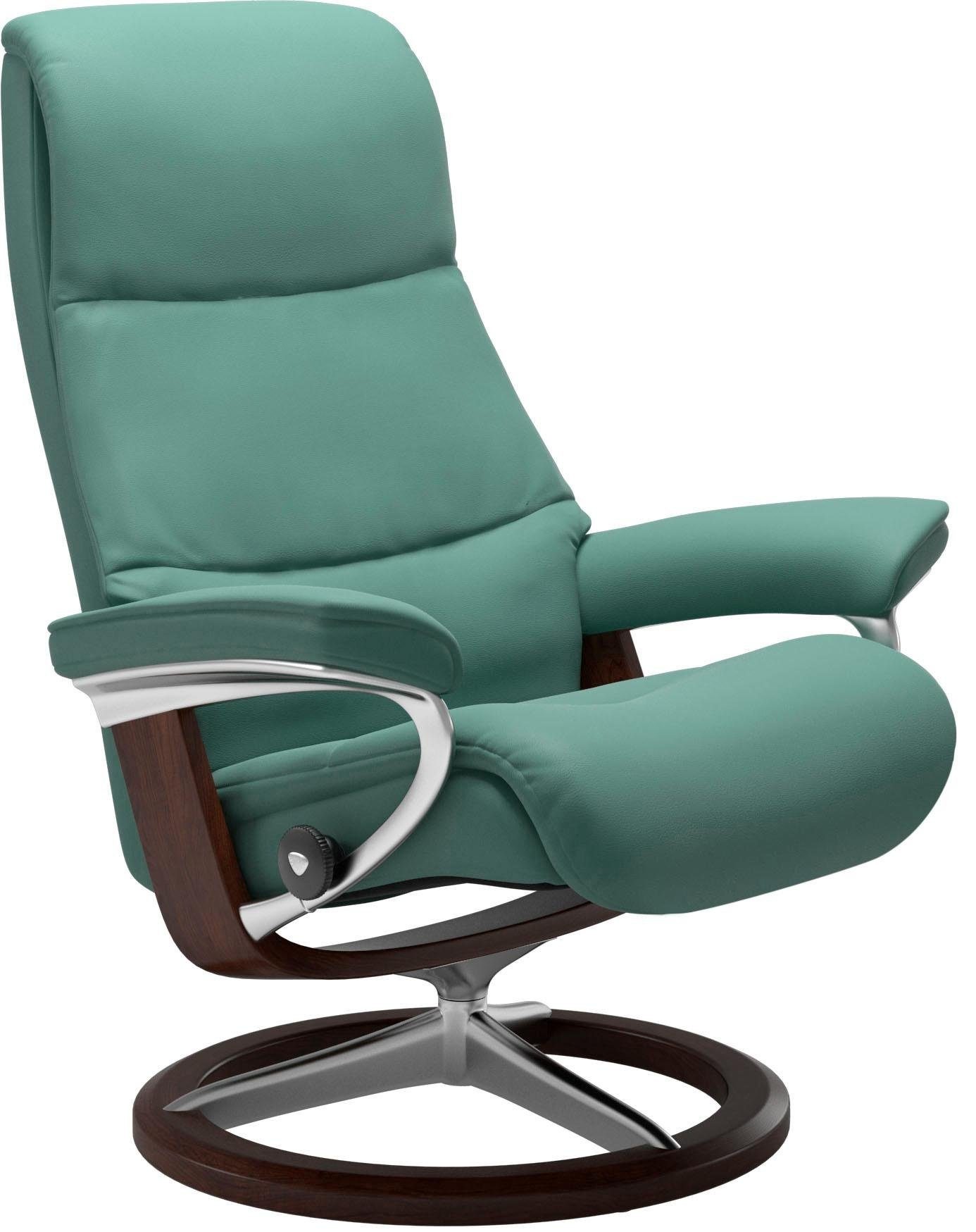 Stressless Relaxsessel "View" mit Signature Base, Größe L,Gestell Braun günstig online kaufen