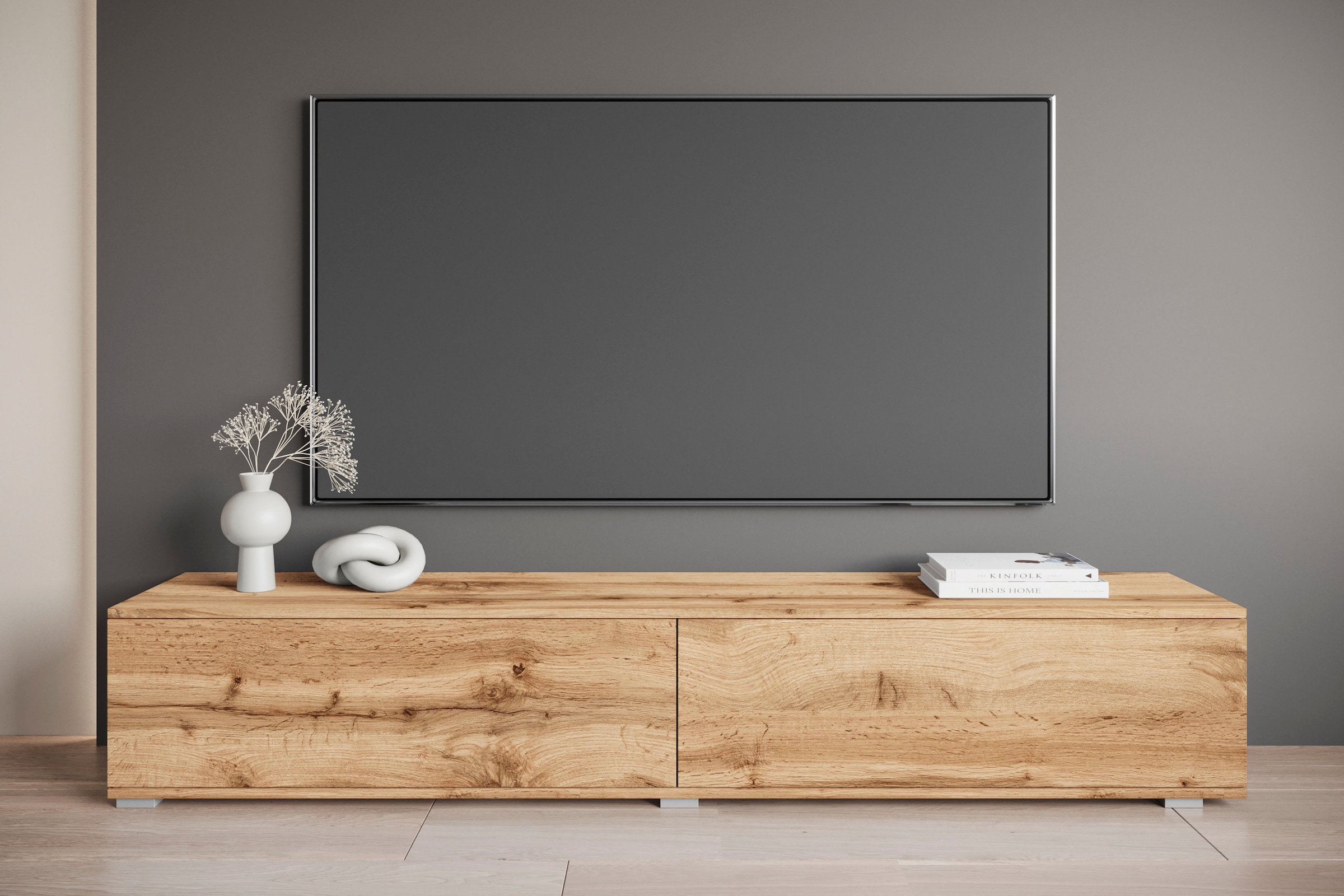 OTTO home »Kenia« 1 Stk. tlg. 2 Klappen – flexibel hängend oder stehend montierbar