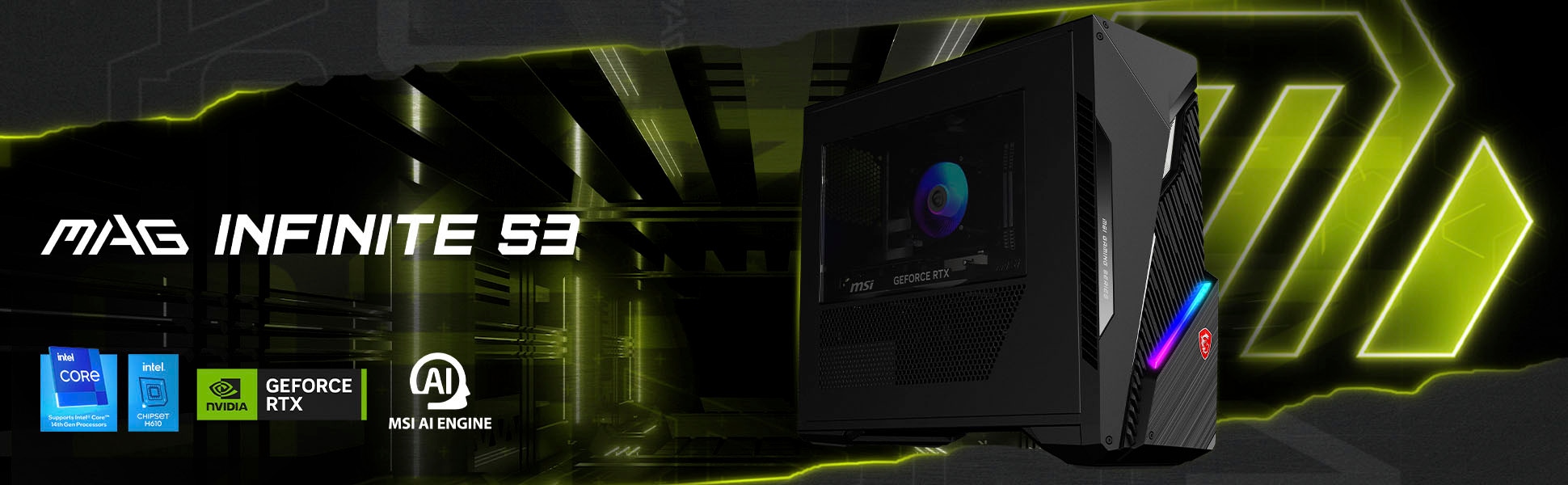 MSI Gaming-PC »MAG Infinite S3 14NUE7-1672DE«