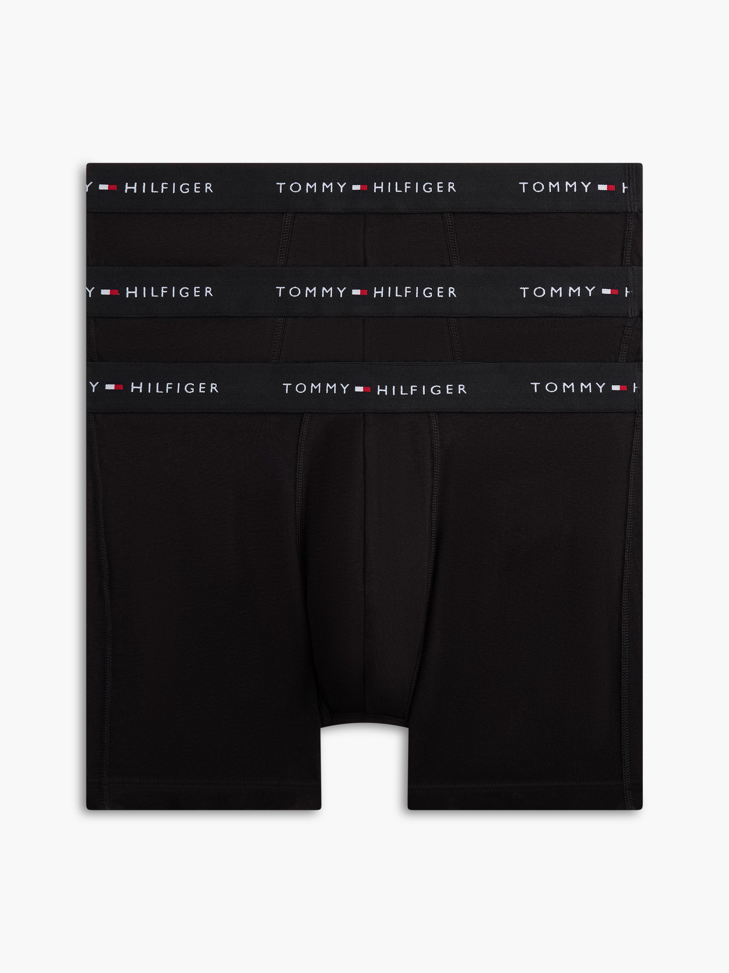 Tommy Hilfiger Underwear Boxershorts "3P BOXER BRIEF DTM" Packung, 3 Stk. mit Logoschriftzug