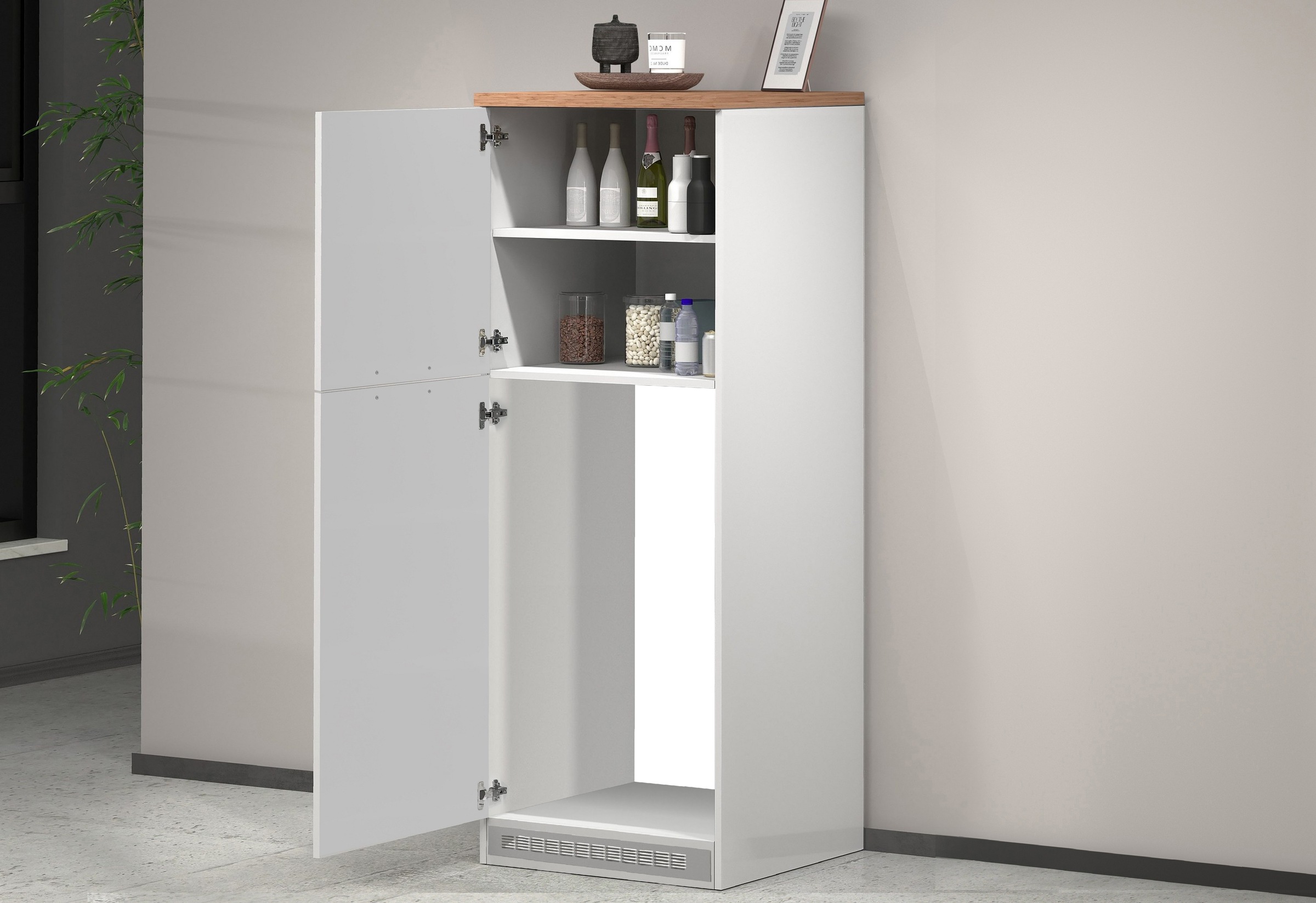 KOCHSTATION Kühlumbauschrank »KS-Sole« Breite 60 cm, Nischenmaß 56,8/53/90 cm