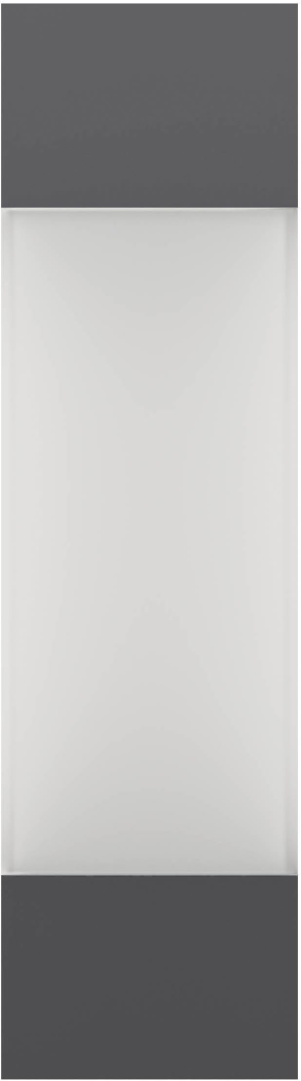 EGLO Wandleuchte »Gorzano Wandlampe, Außenleuchte aus Stahl und Kunststoff, IP44, Lampe« LED-Modul 1 Stk. Warmweiß Wand-/Deckenleuchte - L8 x H29 x AL10,5 cm - anthrazit - 1X4,8W inkl.