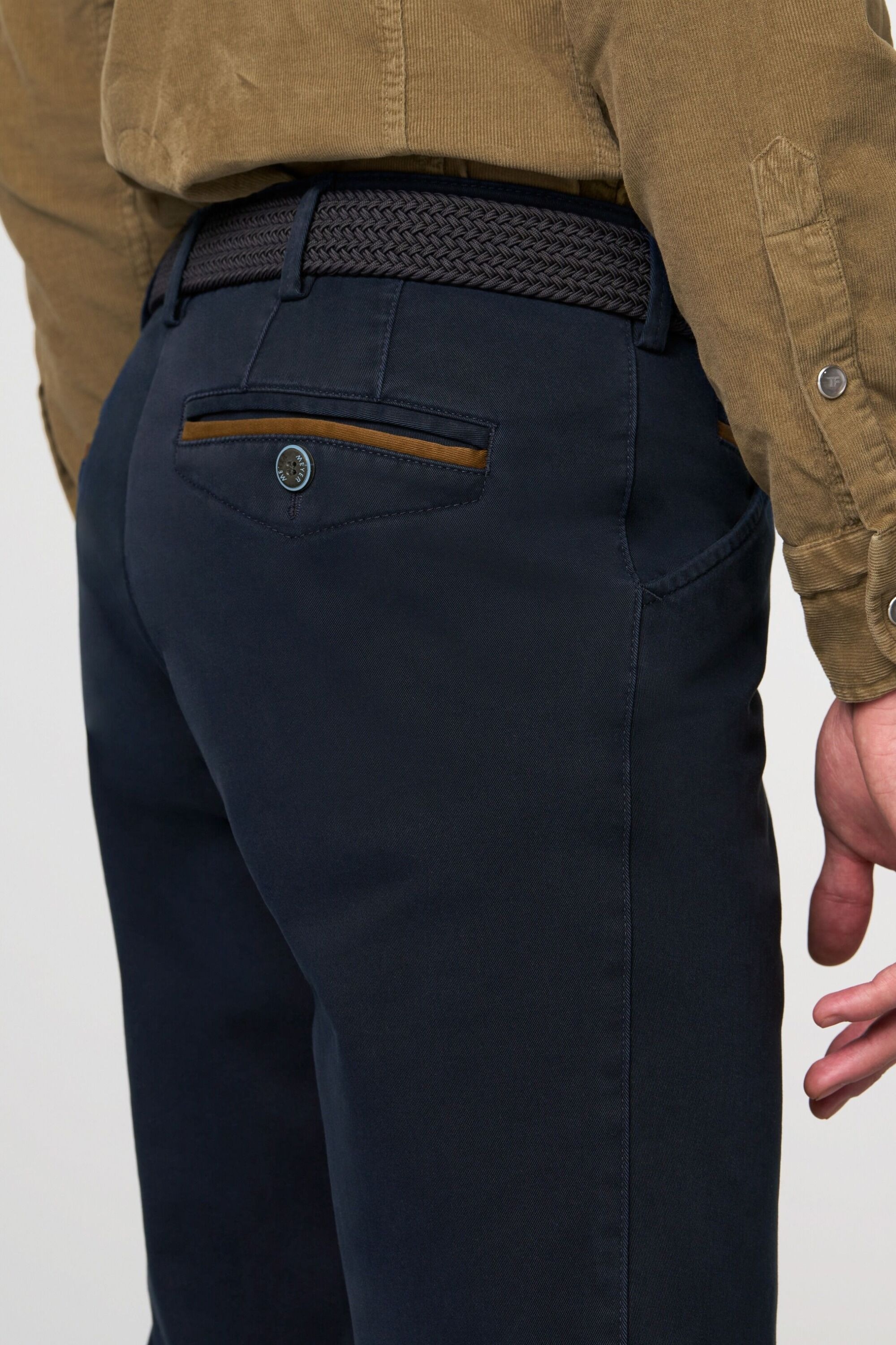 MEYER Chinos »Chicago«, aus Bio-Baumwolle