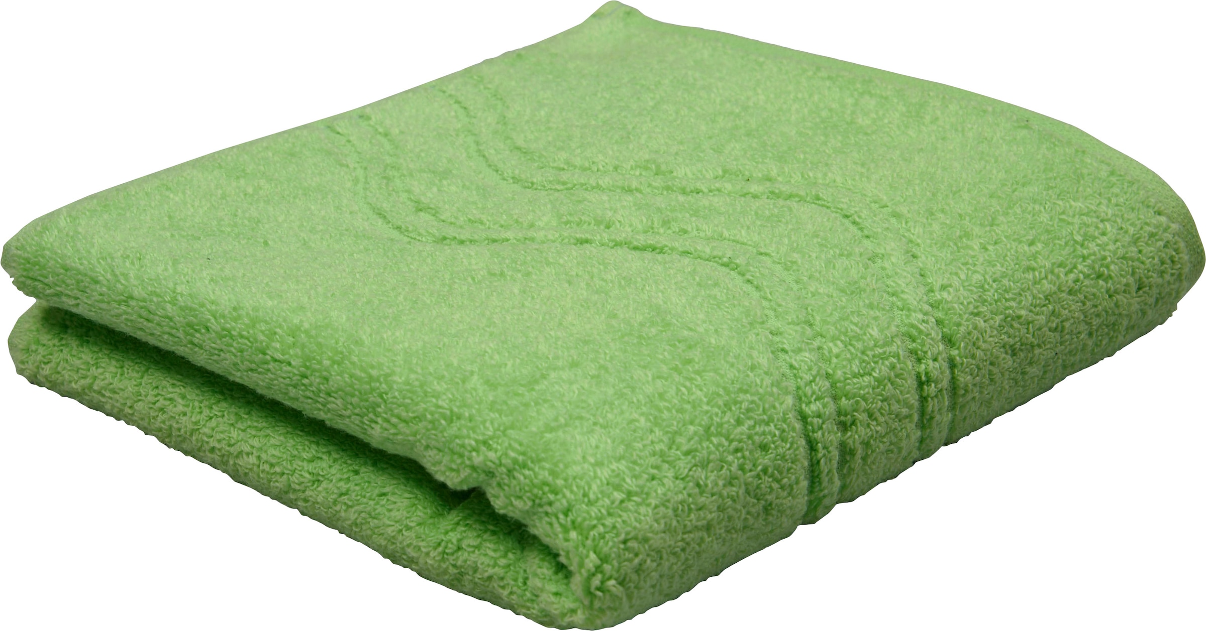 ROSS "Cashmere feeling" 100% Baumwolle, mit Wellen-Bordüre, große Farbauswahl