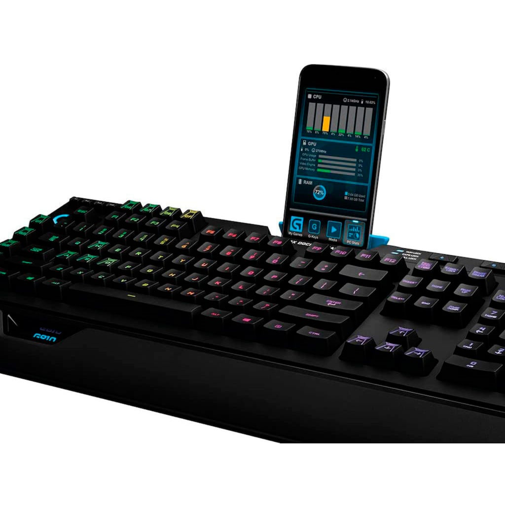 Logitech G Gaming-Tastatur »G910 RGB MECHANISCHE GAMING-TASTATUR«