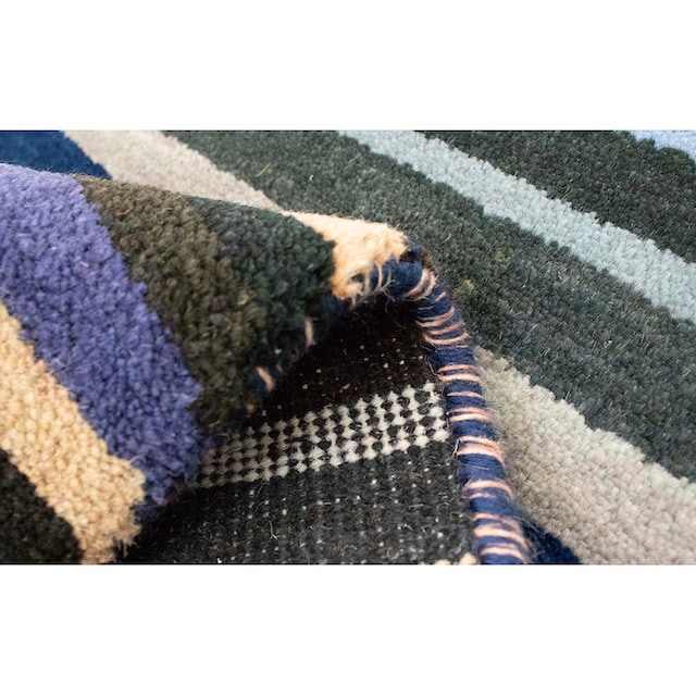 handgeknüpft mehrfarbig«, Teppich handgeknüpft »Gabbeh morgenland BAUR | rechteckig, Wollteppich