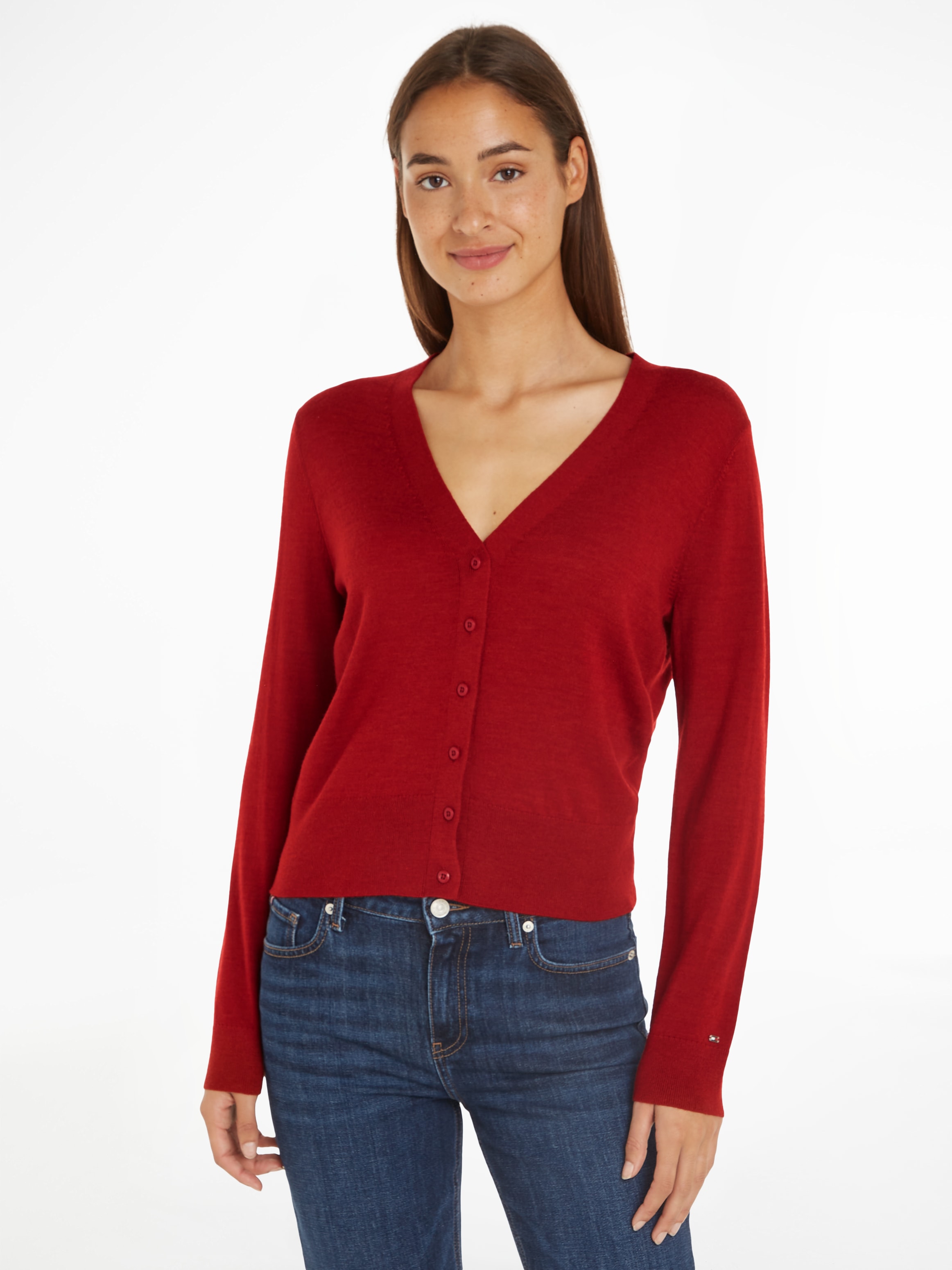 TOMMY HILFIGER Megztinis »MERINO V-NK CARDIGAN« su Ma...