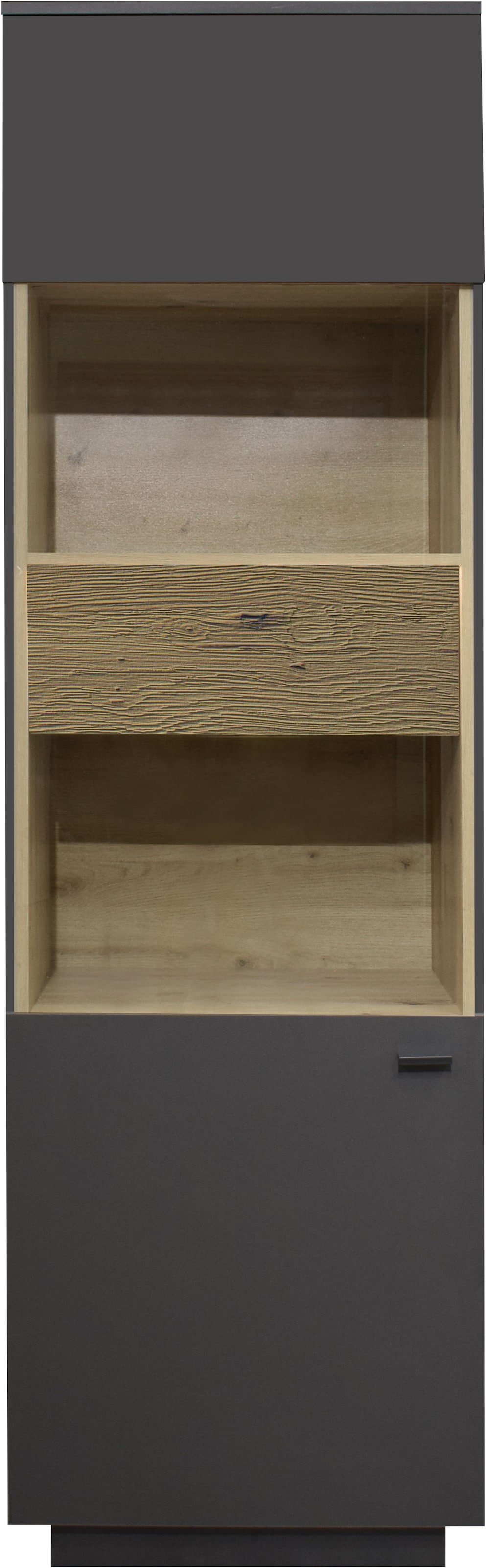 Mäusbacher Standvitrine Standvitrine, BHT  60/196/45 cm, inkl. Griffbeleuchtung, Türdämpfung