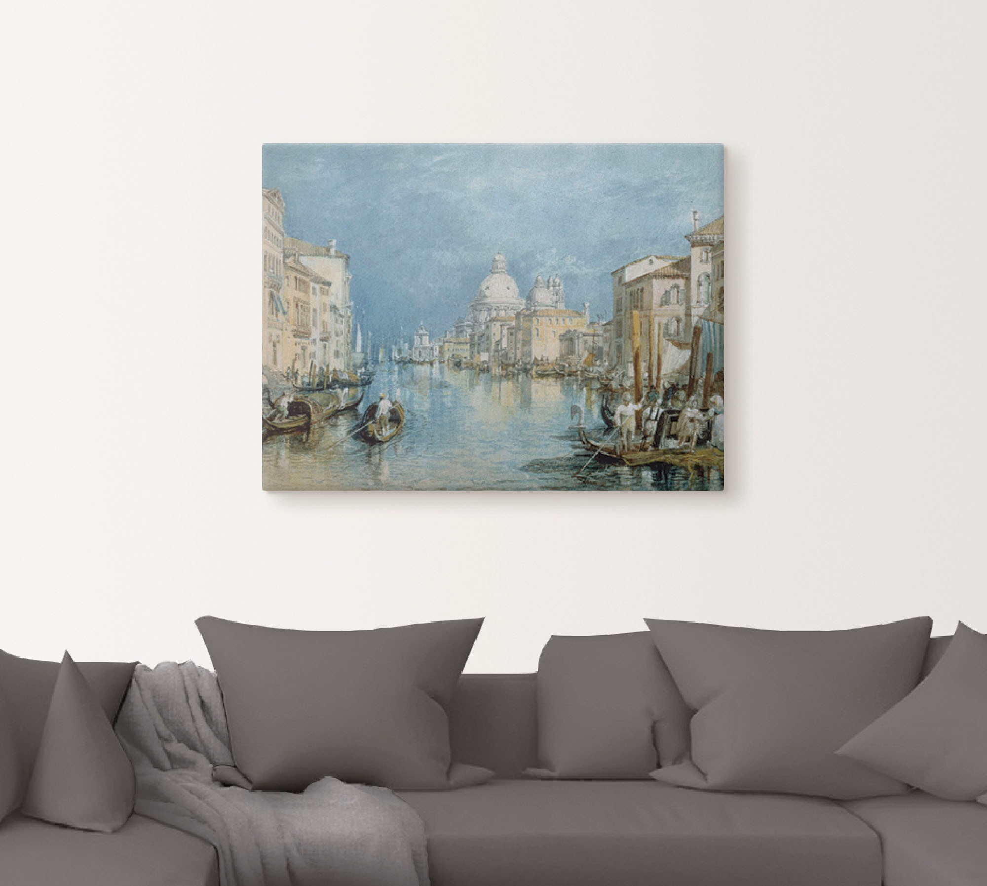 Artland "Venedig, Canale Grande." Italien 1 Stk. tlg. auf Holzrahmen gespan günstig online kaufen
