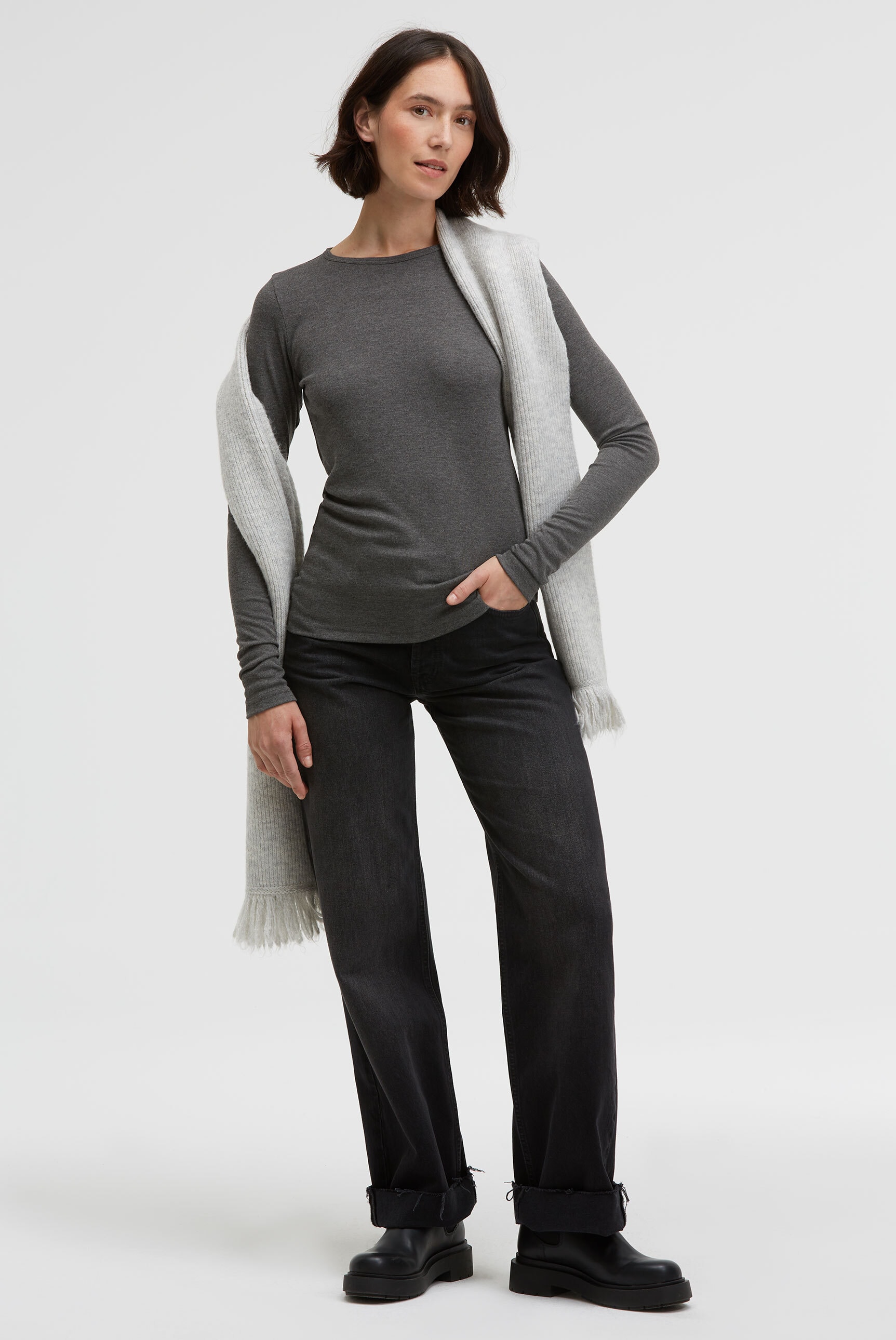 SENSES.THE LABEL Rundhalsshirt günstig online kaufen