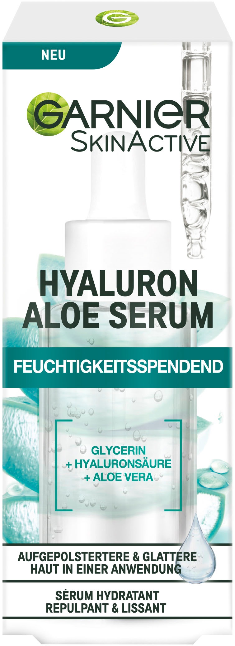 GARNIER Gesichtsserum »SkinActive Hyaluron Aloe Serum«, mit hoher Wirksamkeit
