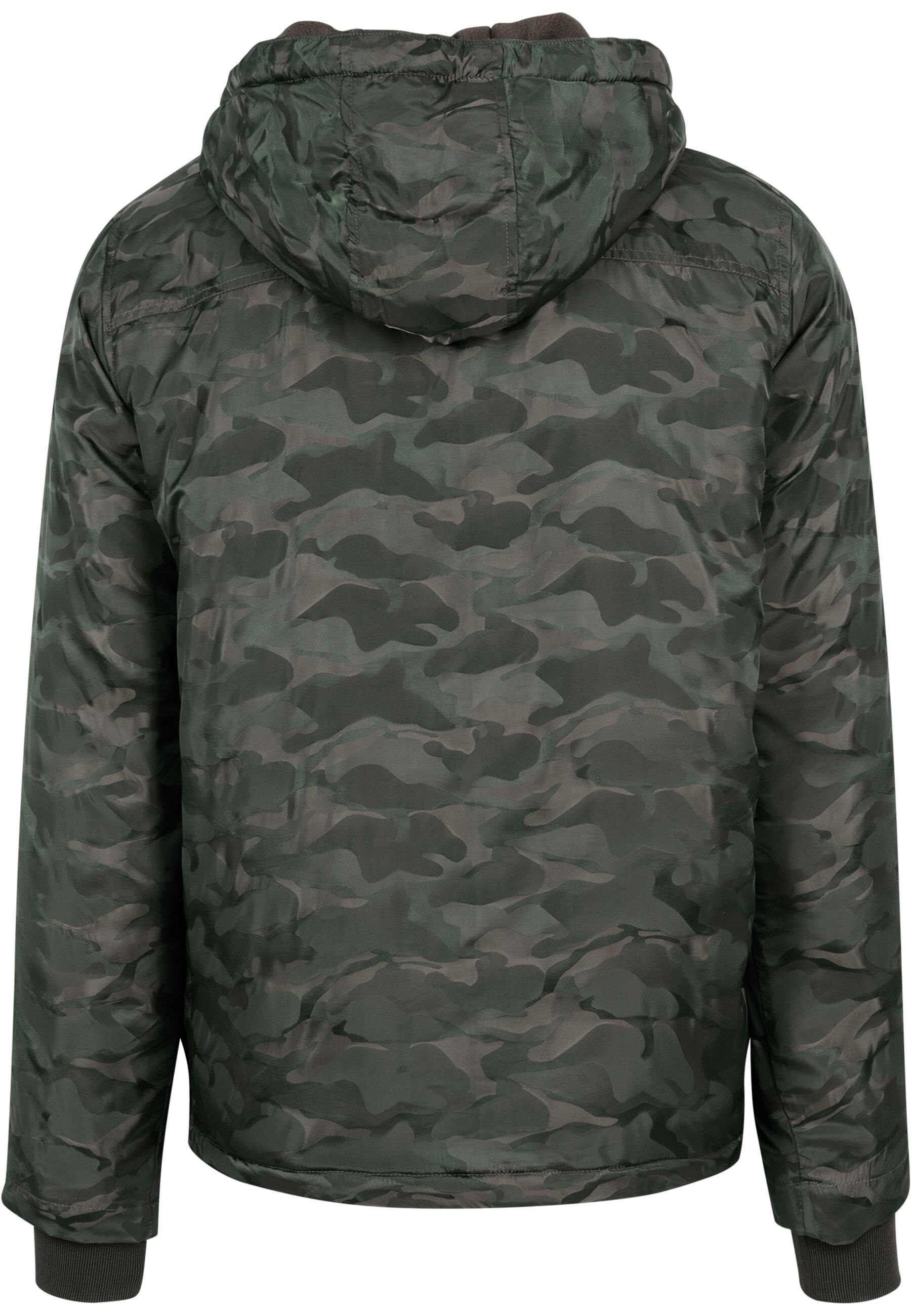 URBAN CLASSICS Anorak »Urban Classics Herren Padded Camo Pull Over Jacket«, (1 St.), mit Kapuze