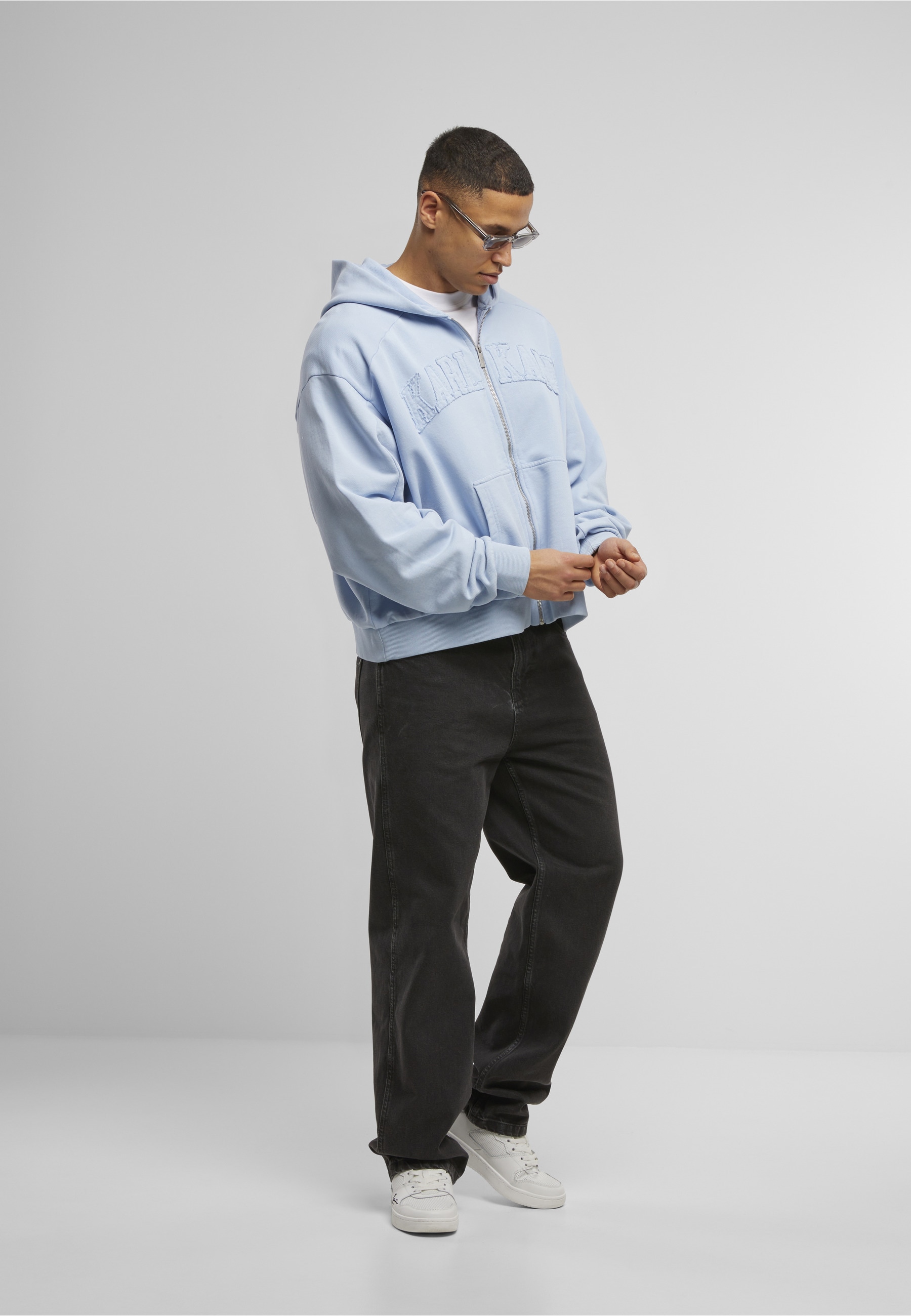 Karl Kani Kapuzenpullover »Karl Kani College Heavy Crop Zip Hoodie« 1