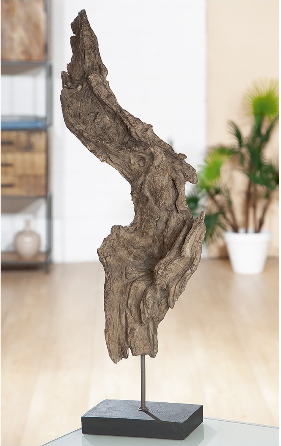 GILDE Dekoobjekt »Baumwurzel« Höhe 69 cm, in Treibholz-Optik, dekorativ im Esszimmer & Wohnzimmer