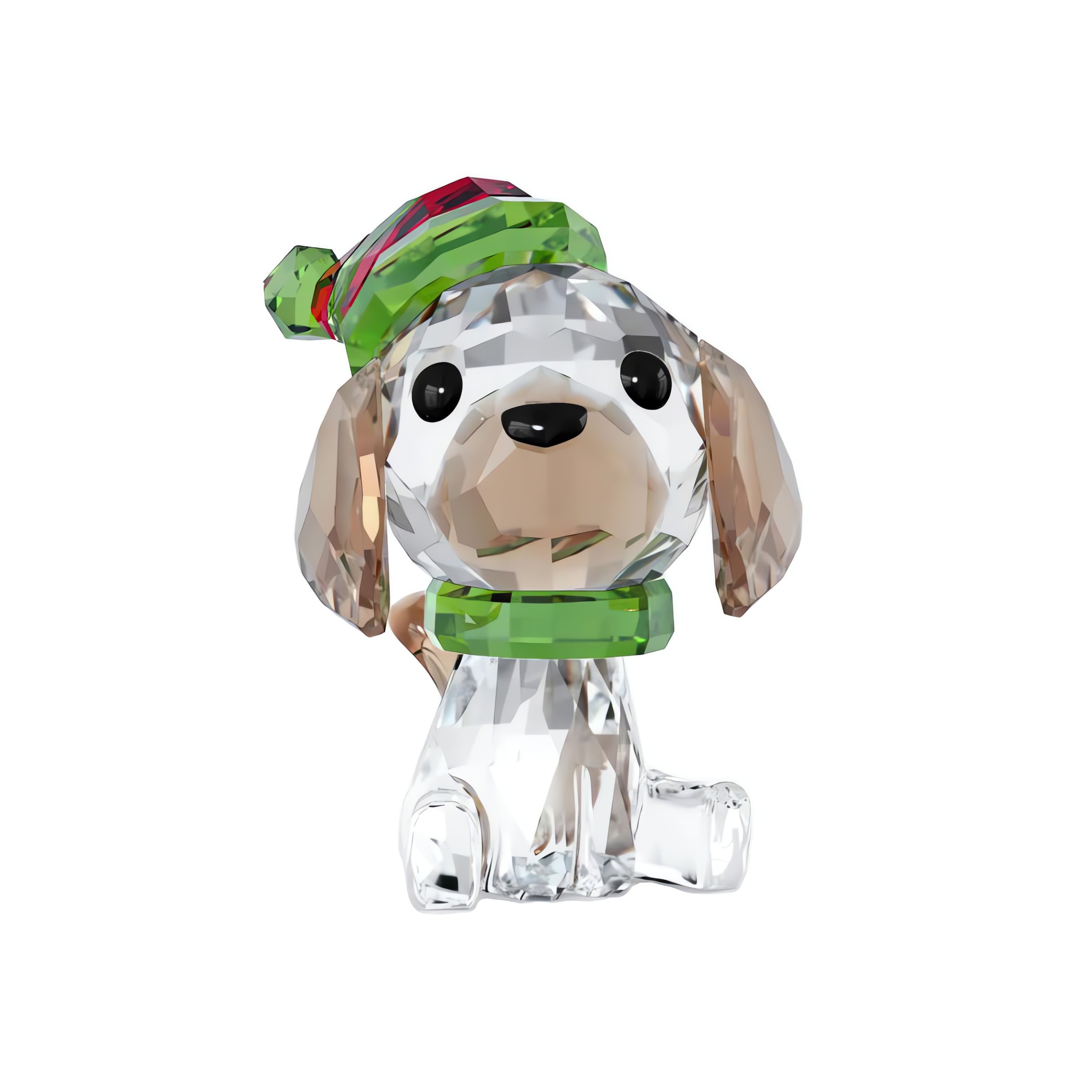 Swarovski Dekofigur »Kristallfigur Hund Holiday Cheers Beagle« Swarovski® Kristall