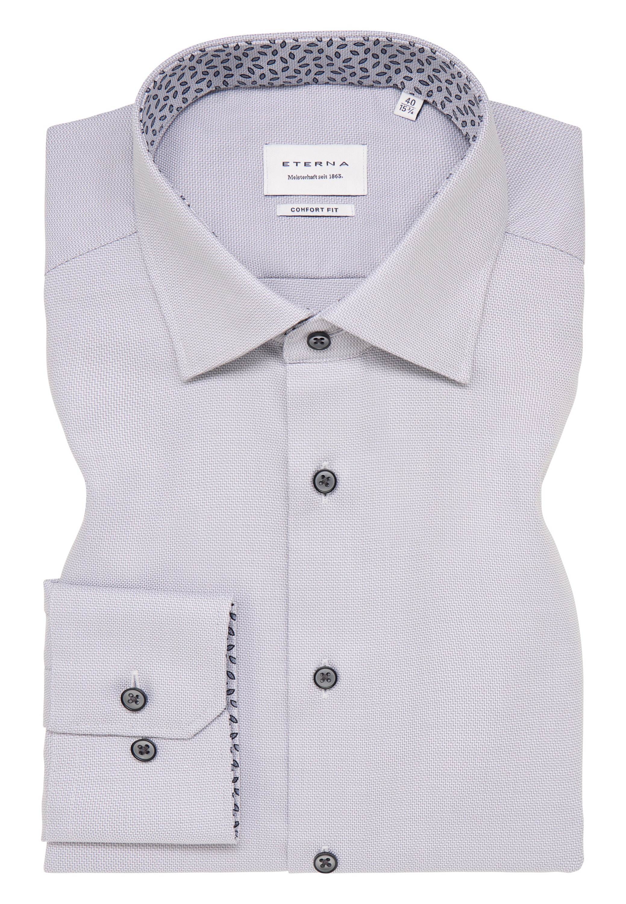 Eterna Langarmhemd »COMFORT FIT«, NON IRON (bügelfrei)