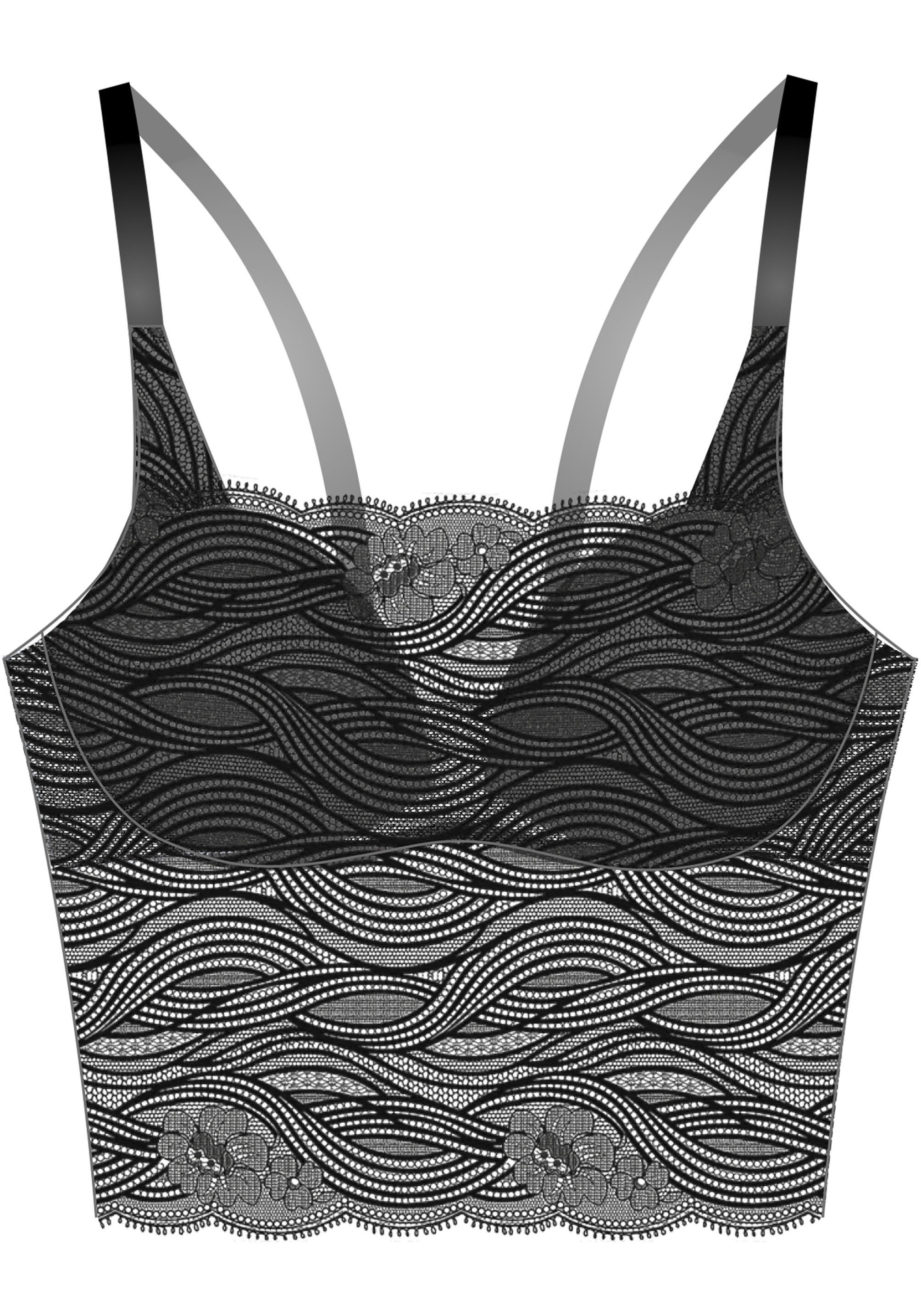 Triumph Longline-BH »Lift Smart Bustier«, Strech-Spitze