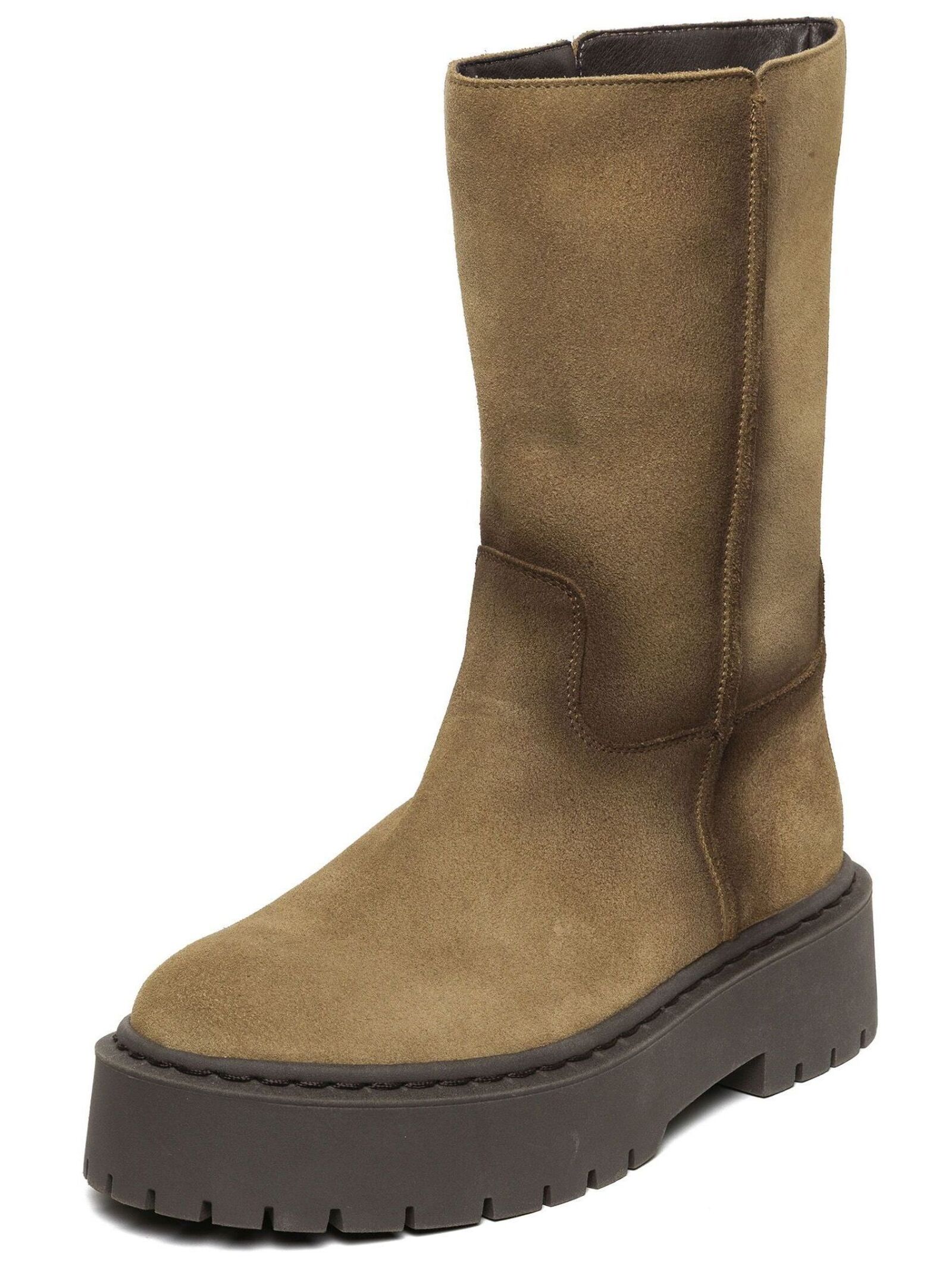 STEVE MADDEN Plateaustiefel "STEVE MADDEN Stiefel Veloursleder"