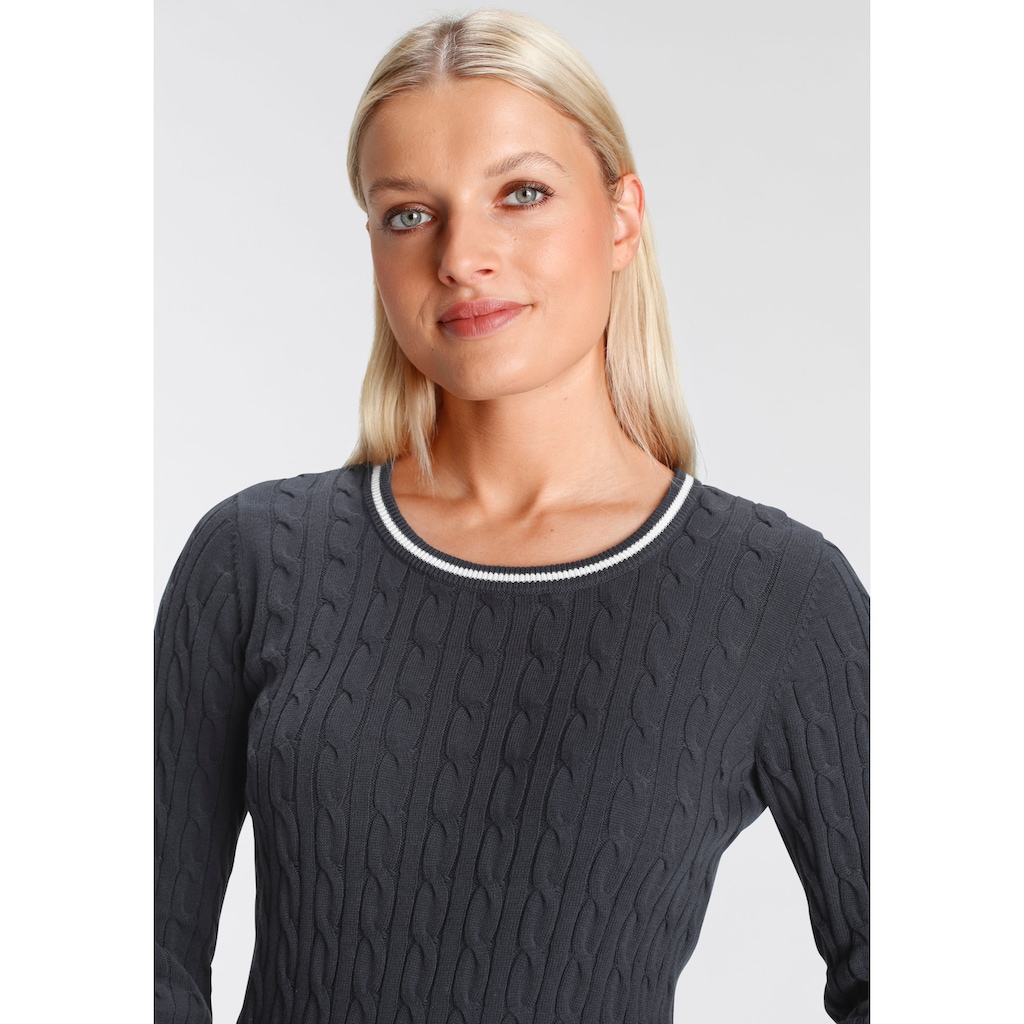 DELMAO Strickpullover