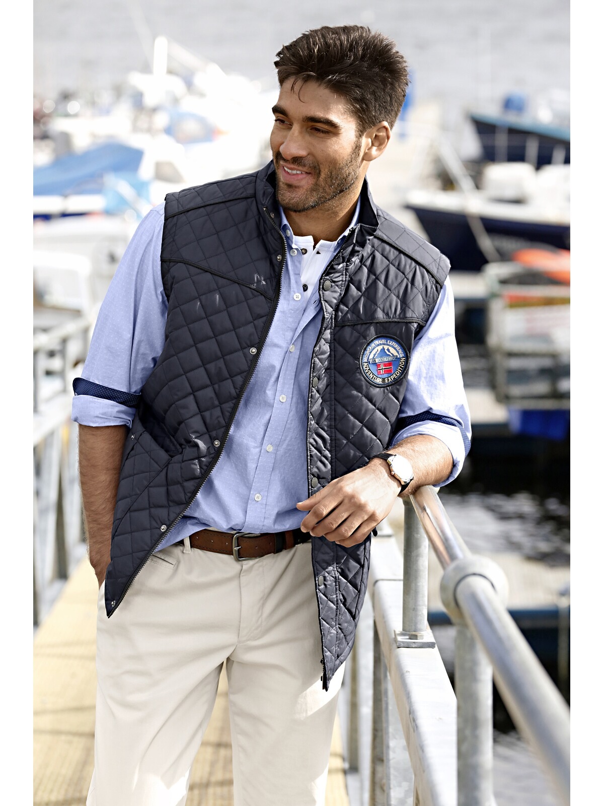 Thumbnail - Jan Vanderstorm Steppweste "Steppweste RODEWIN"