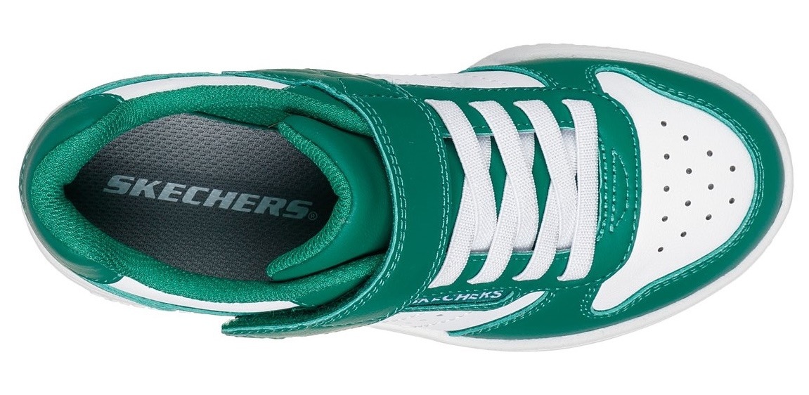 Skechers Sneaker »QUICK STREET«, Retro Sneaker mit Klettverschluss, Größenschablone zum Download